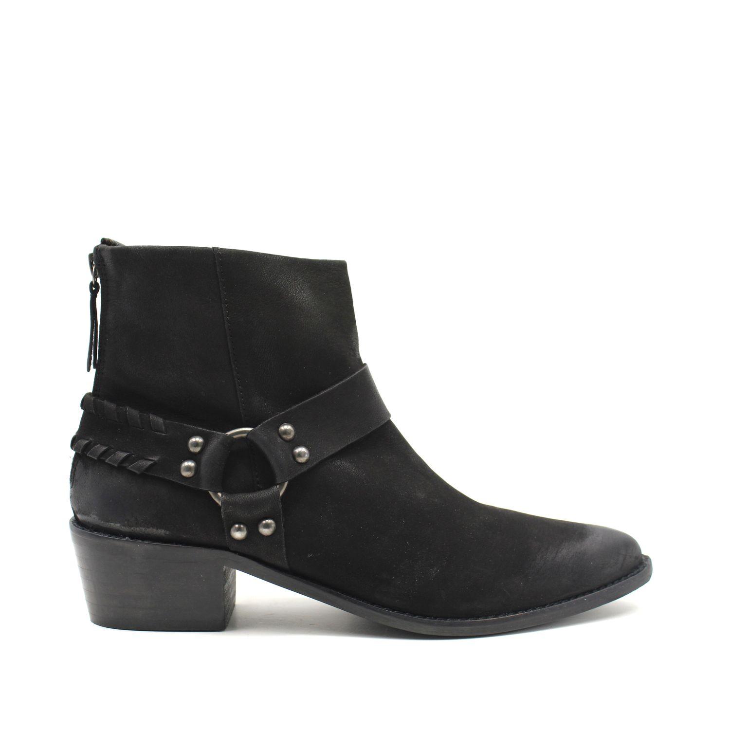 Botín Cuero Negro Mujer 98152 Gotta-0