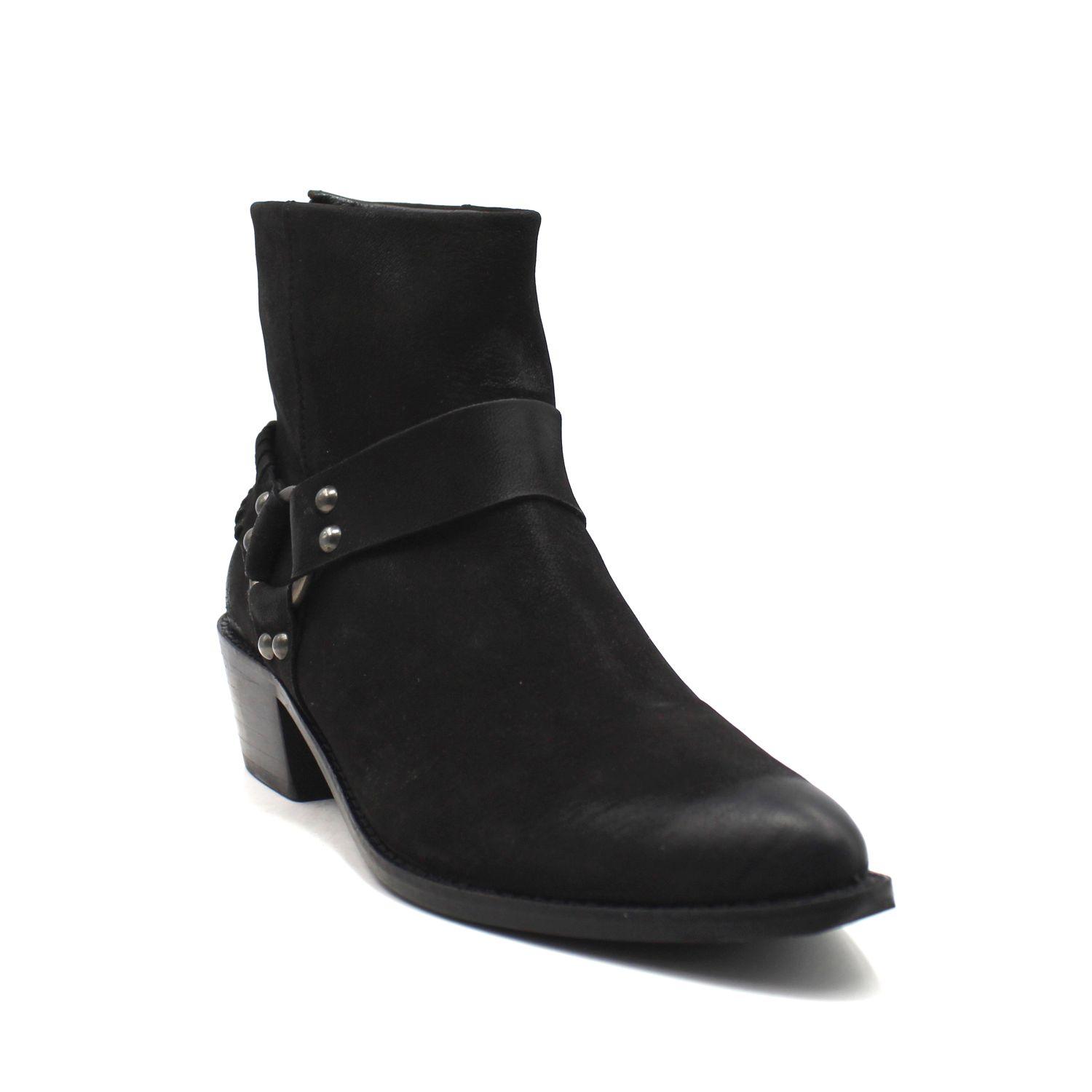 Botín Cuero Negro Mujer 98152 Gotta-1