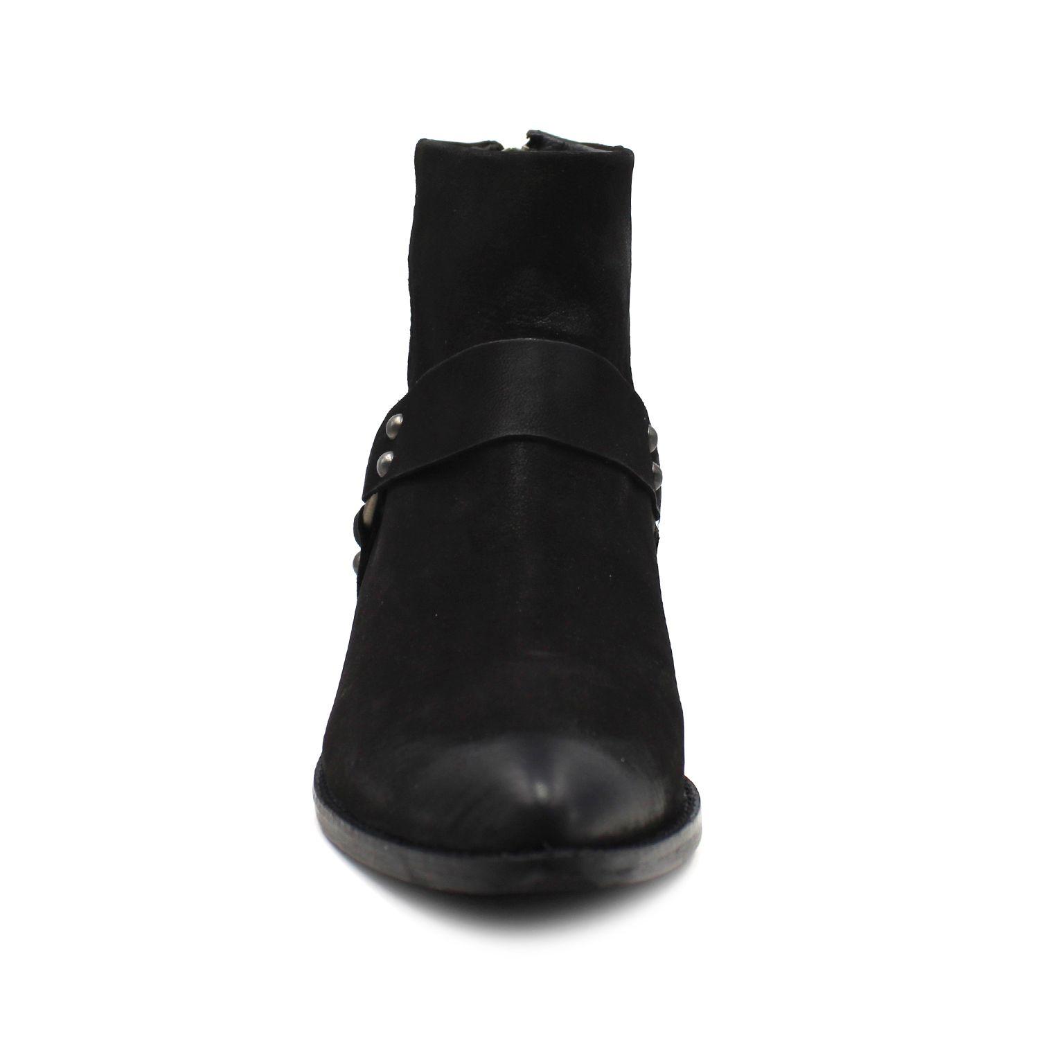 Botín Cuero Negro Mujer 98152 Gotta-2