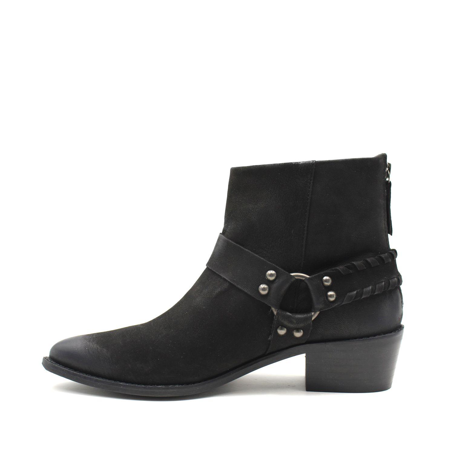 Botín Cuero Negro Mujer 98152 Gotta-3