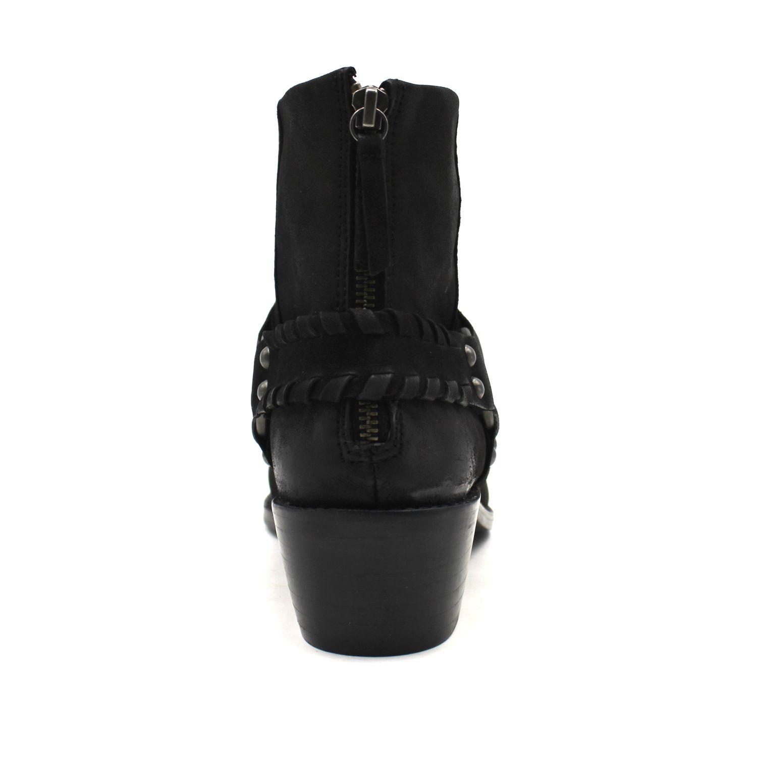 Botín Cuero Negro Mujer 98152 Gotta-4
