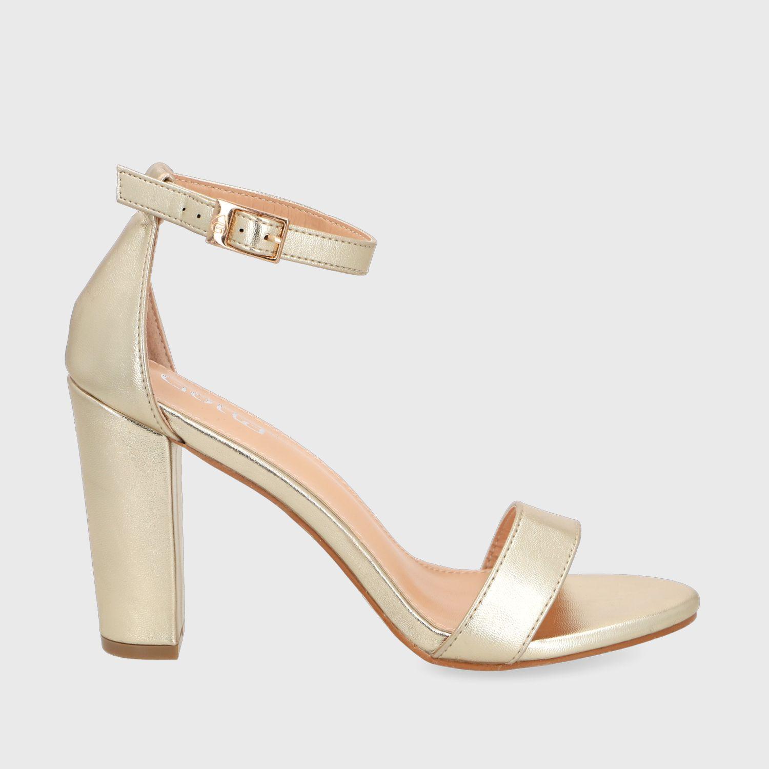 Sandalia Dorada Mujer 86123 Gotta-0