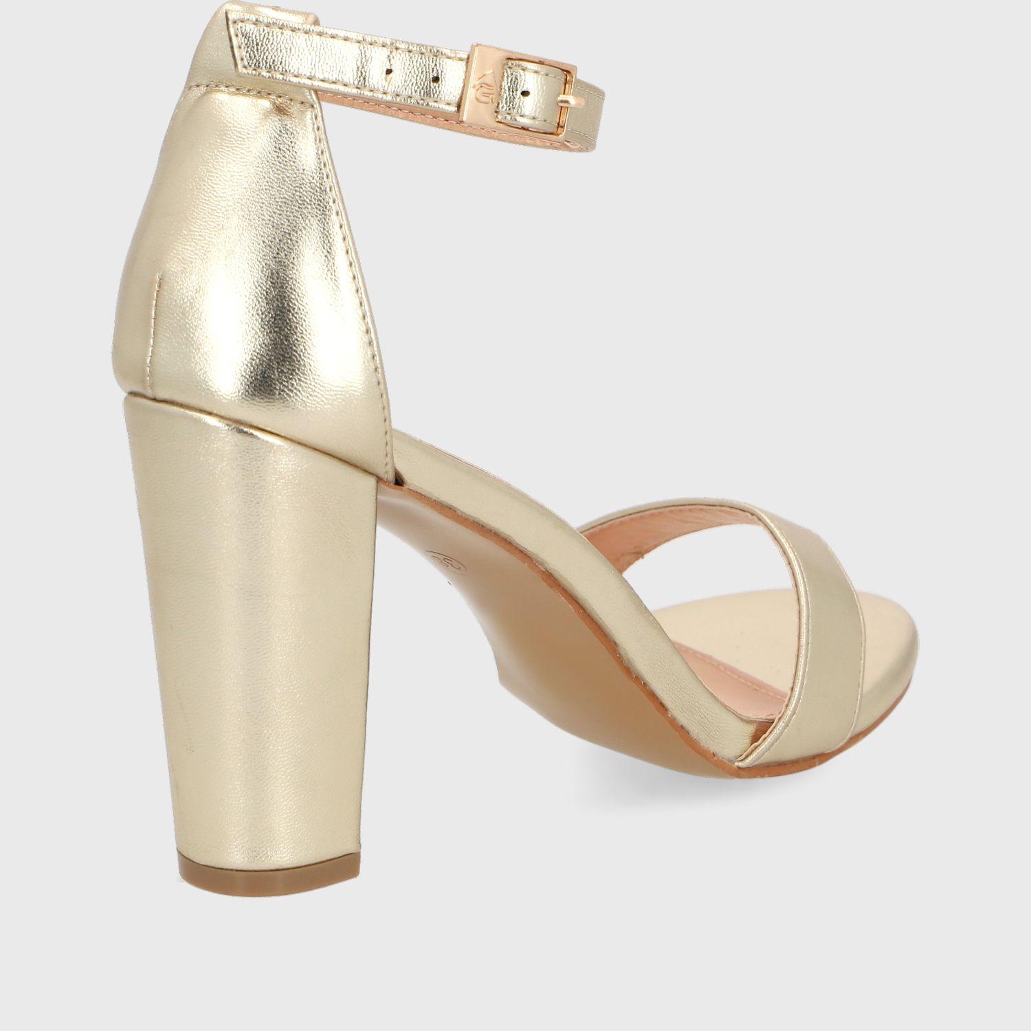 Sandalia Dorada Mujer 86123 Gotta-4