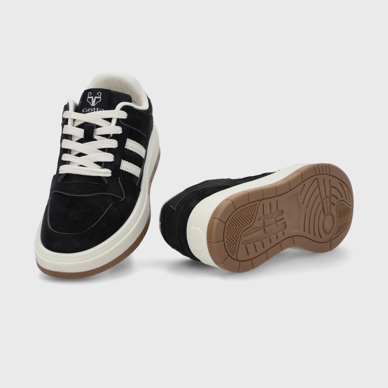 Zapatilla Plataforma Negra Mujer 58030 Gotta-4