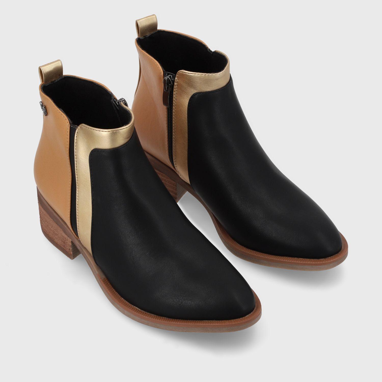 Botín Negro Mujer 43104 Gotta-2