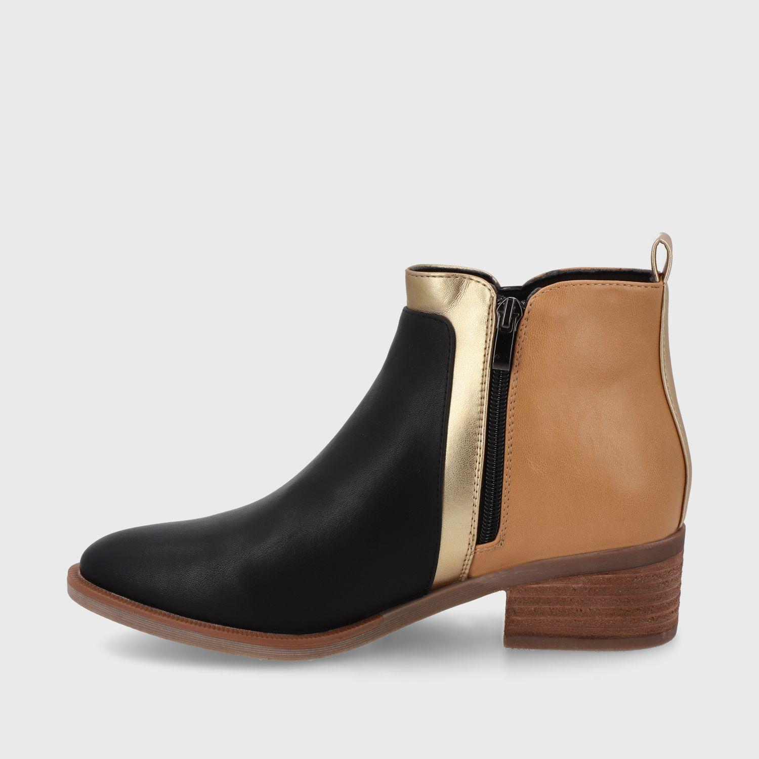 Botín Negro Mujer 43104 Gotta-3