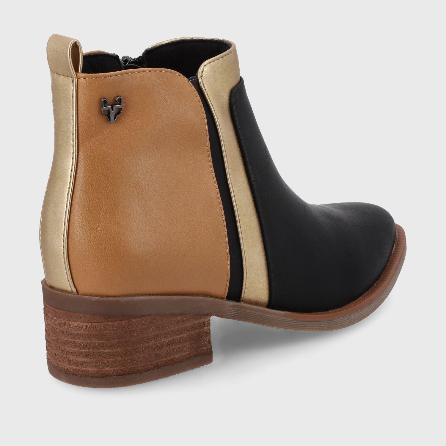 Botín Negro Mujer 43104 Gotta-4