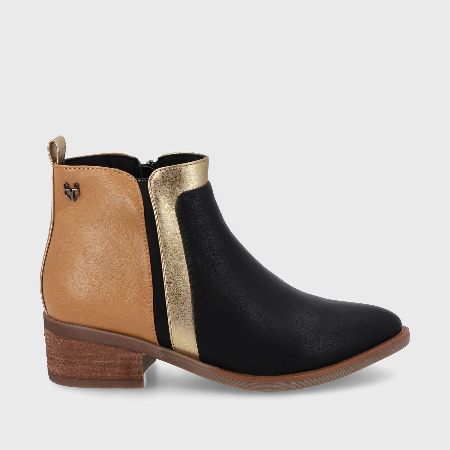 Botín Negro Mujer 43104 Gotta-0