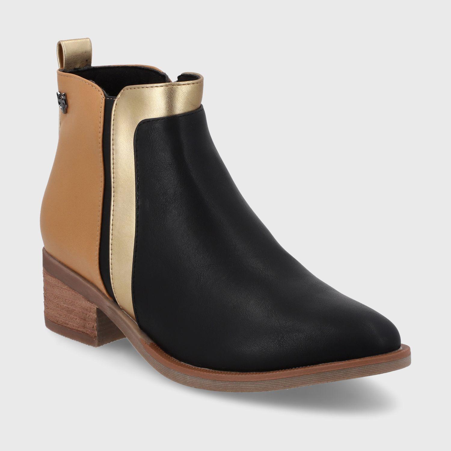 Botín Negro Mujer 43104 Gotta-1