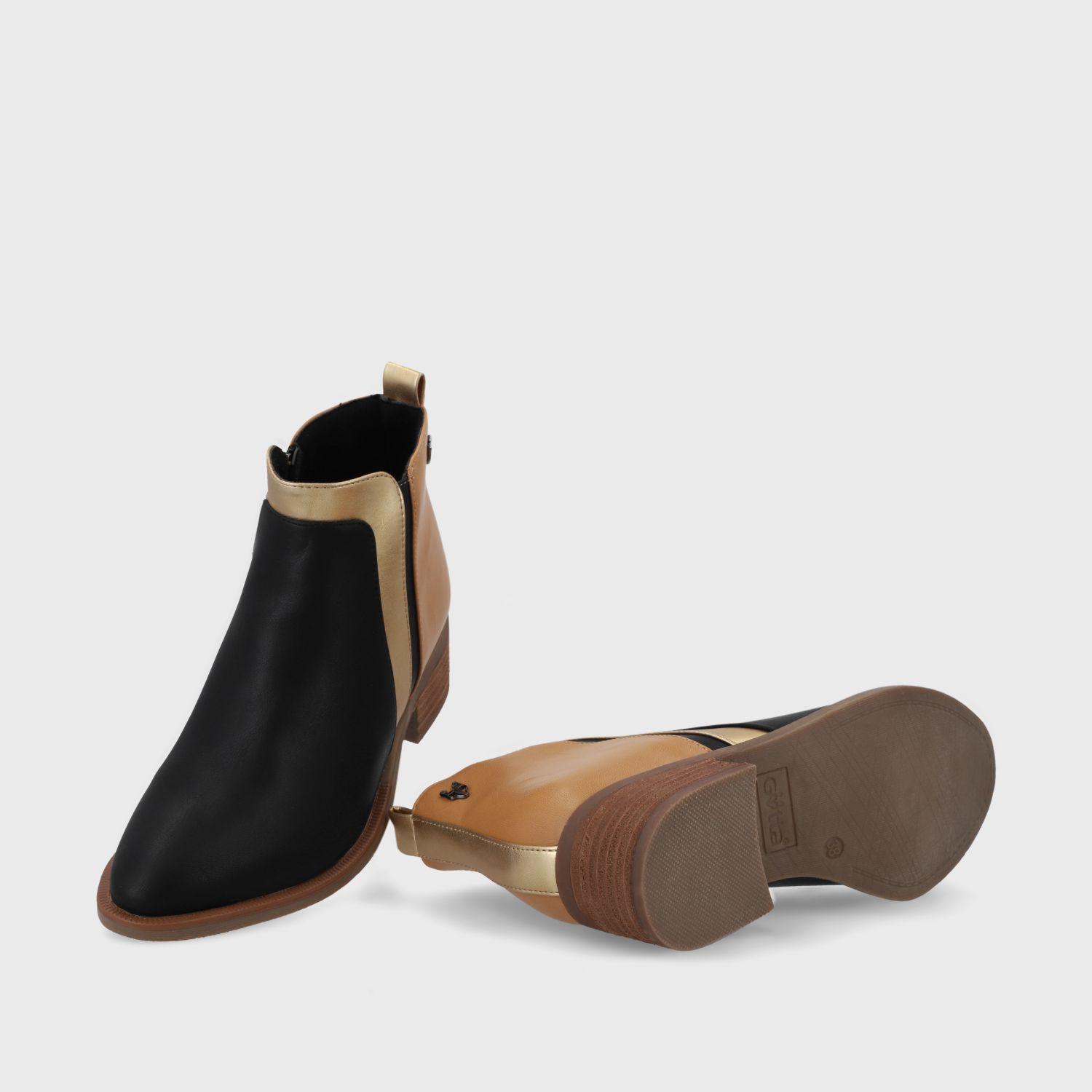 Botín Negro Mujer 43104 Gotta-6