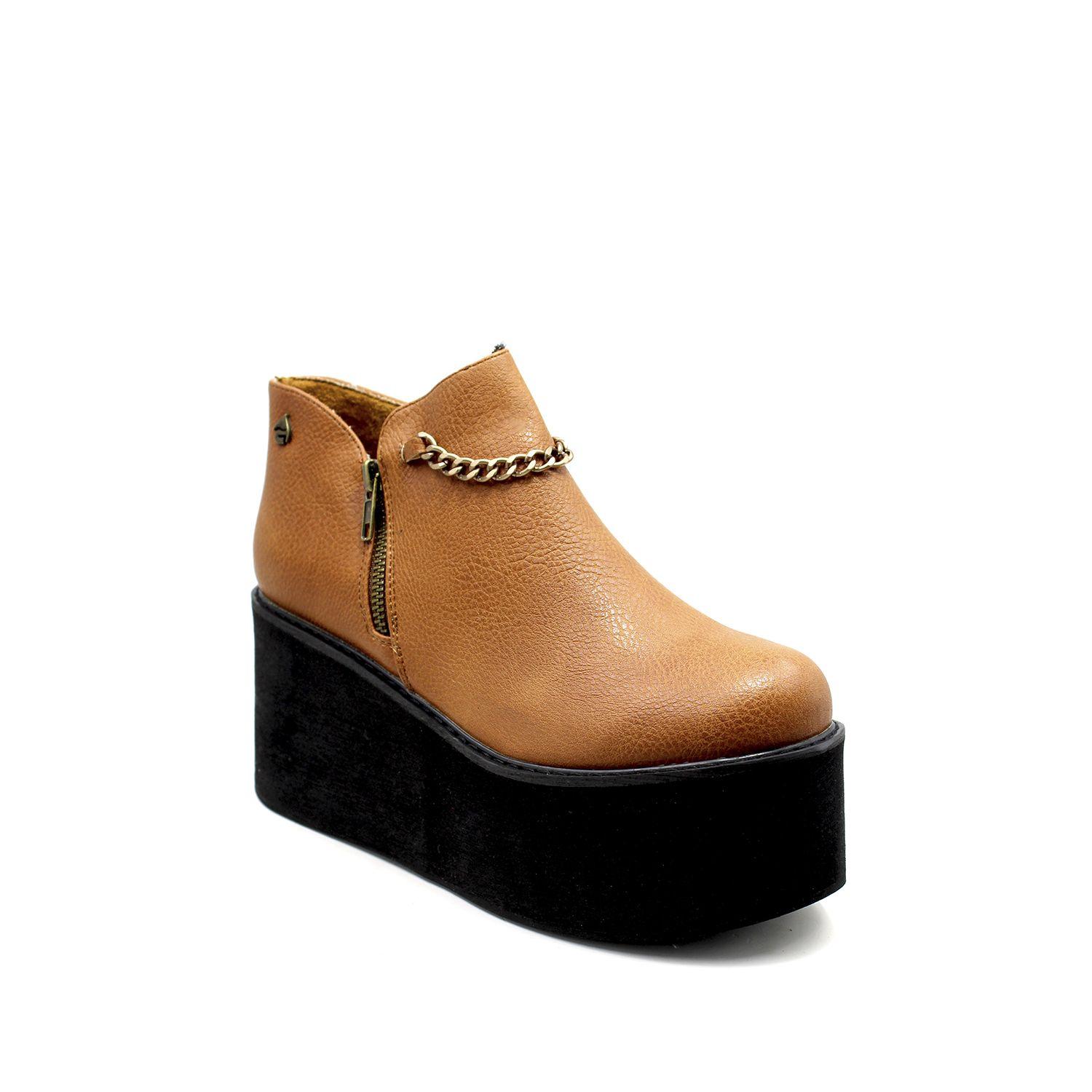 Botín Camel Mujer C7334 Gotta-1