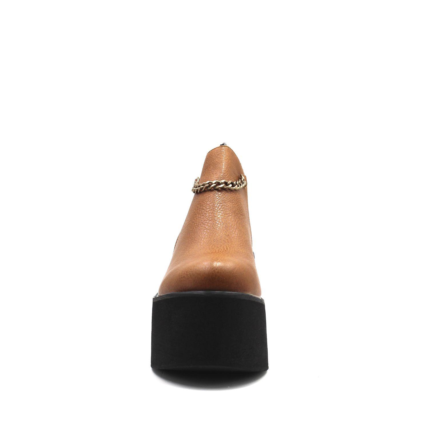 Botín Camel Mujer C7334 Gotta-2