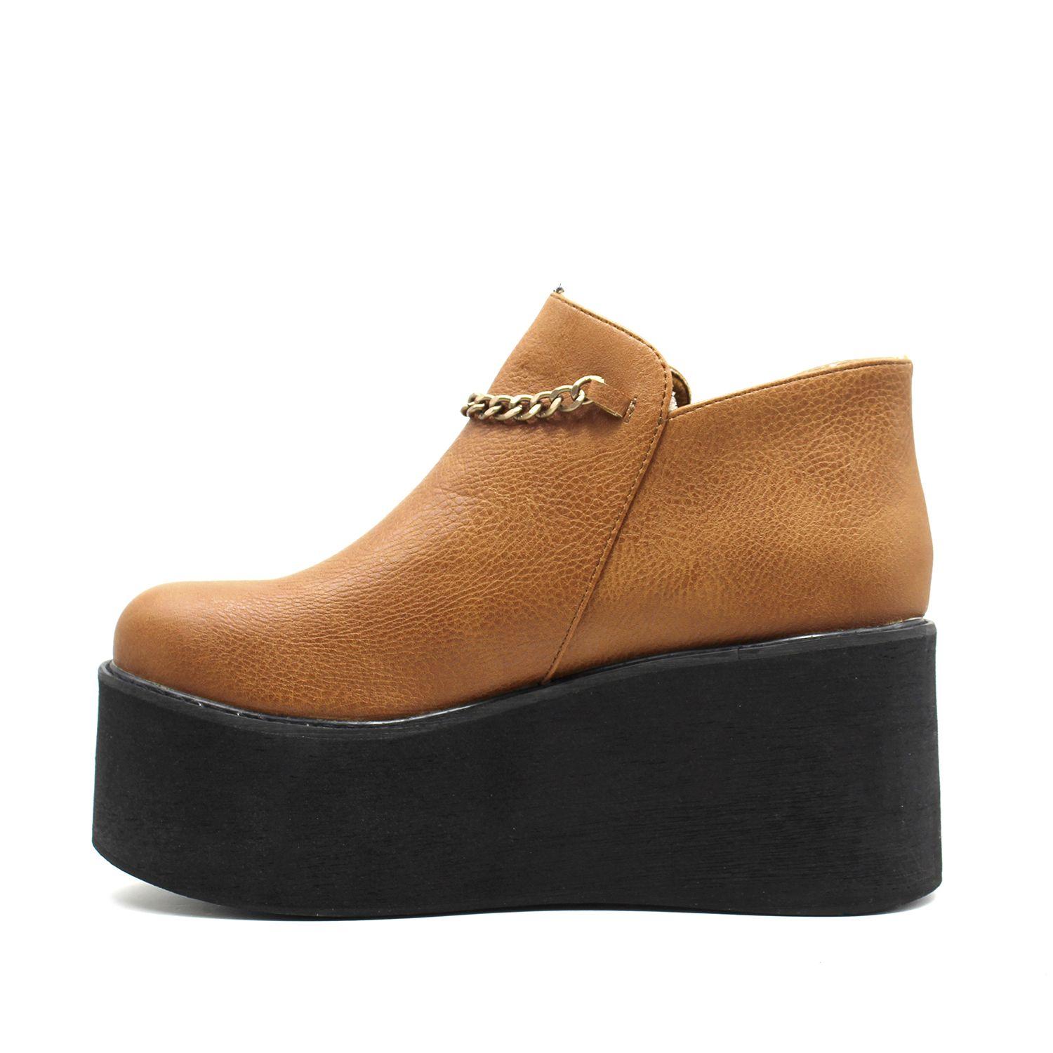 Botín Camel Mujer C7334 Gotta-3