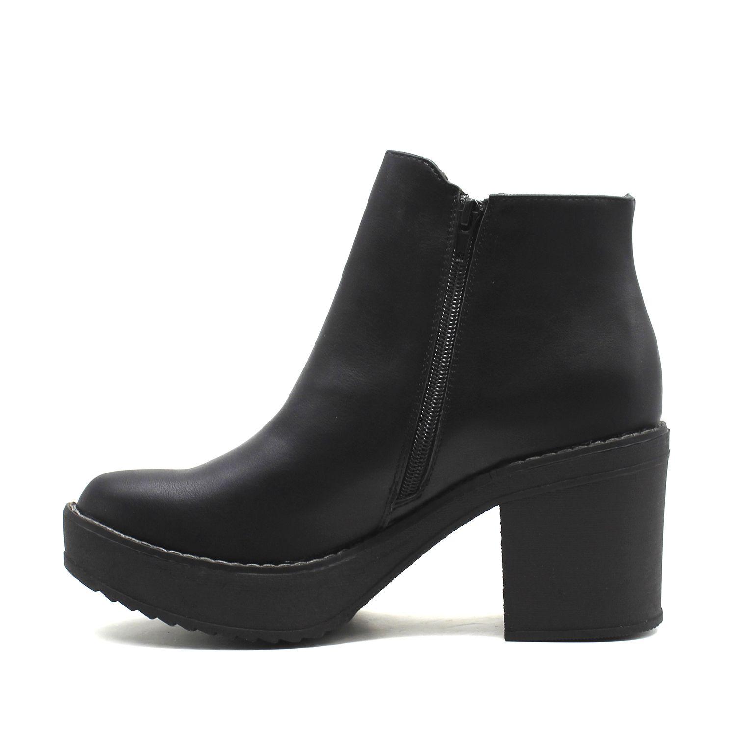Botín Negro Mujer 13500 Gotta-3