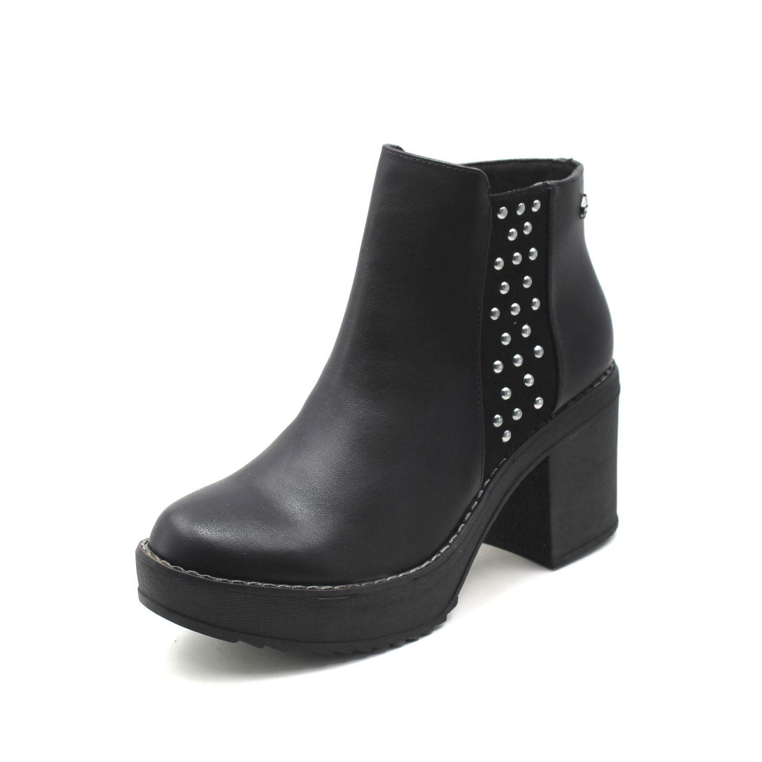 Botín Negro Mujer 13500 Gotta-5