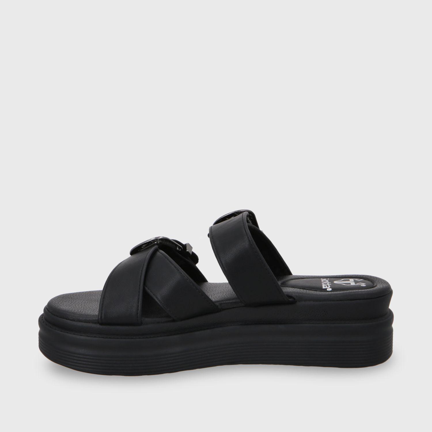 Sandalia Plataforma Negro Mujer 43015 Gotta-3