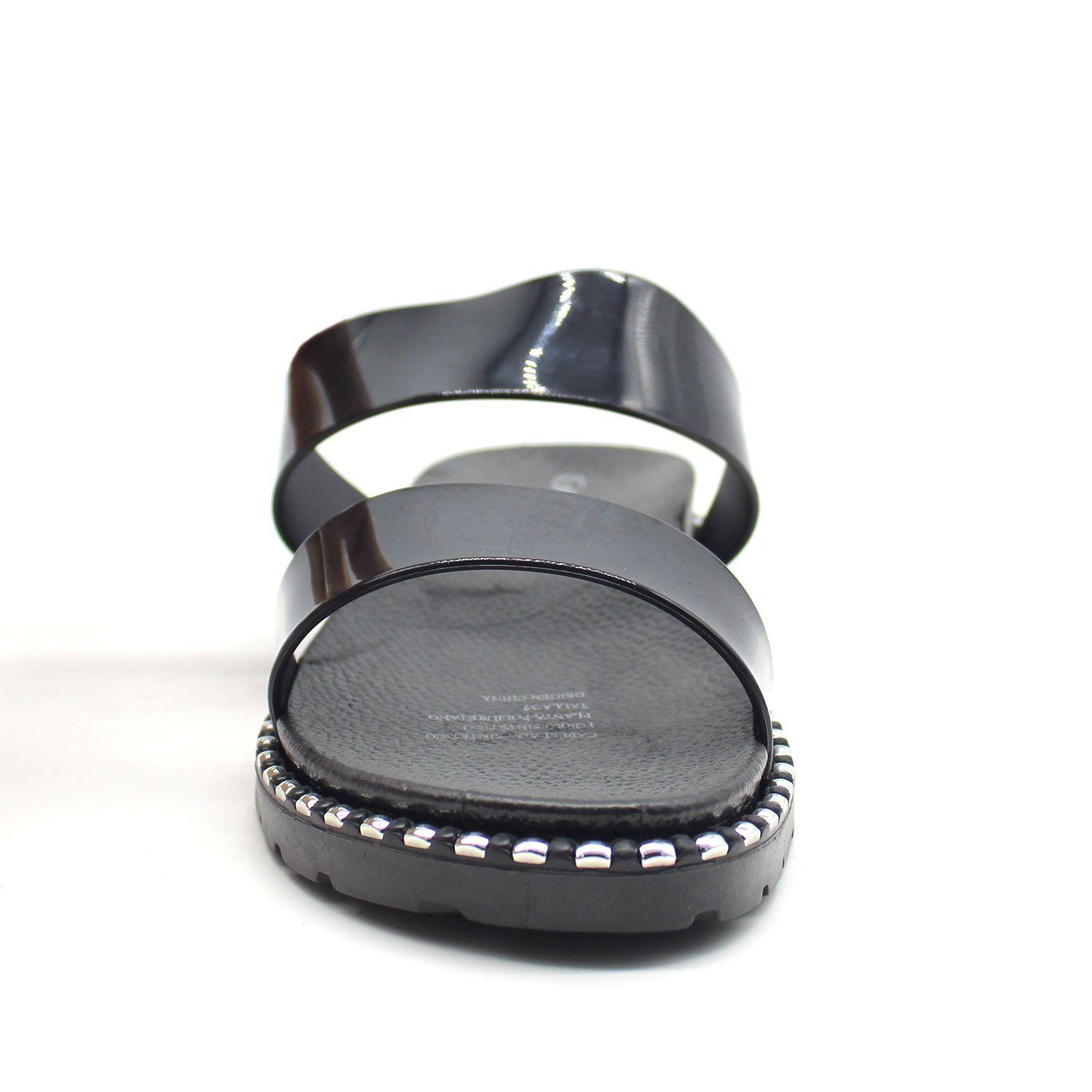 Sandalia Negra Mujer C5850 Gotta-2