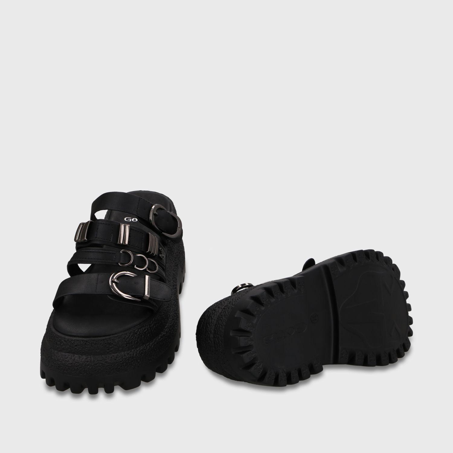 Sandalia Plataforma Negra Mujer 55294 Gotta-6
