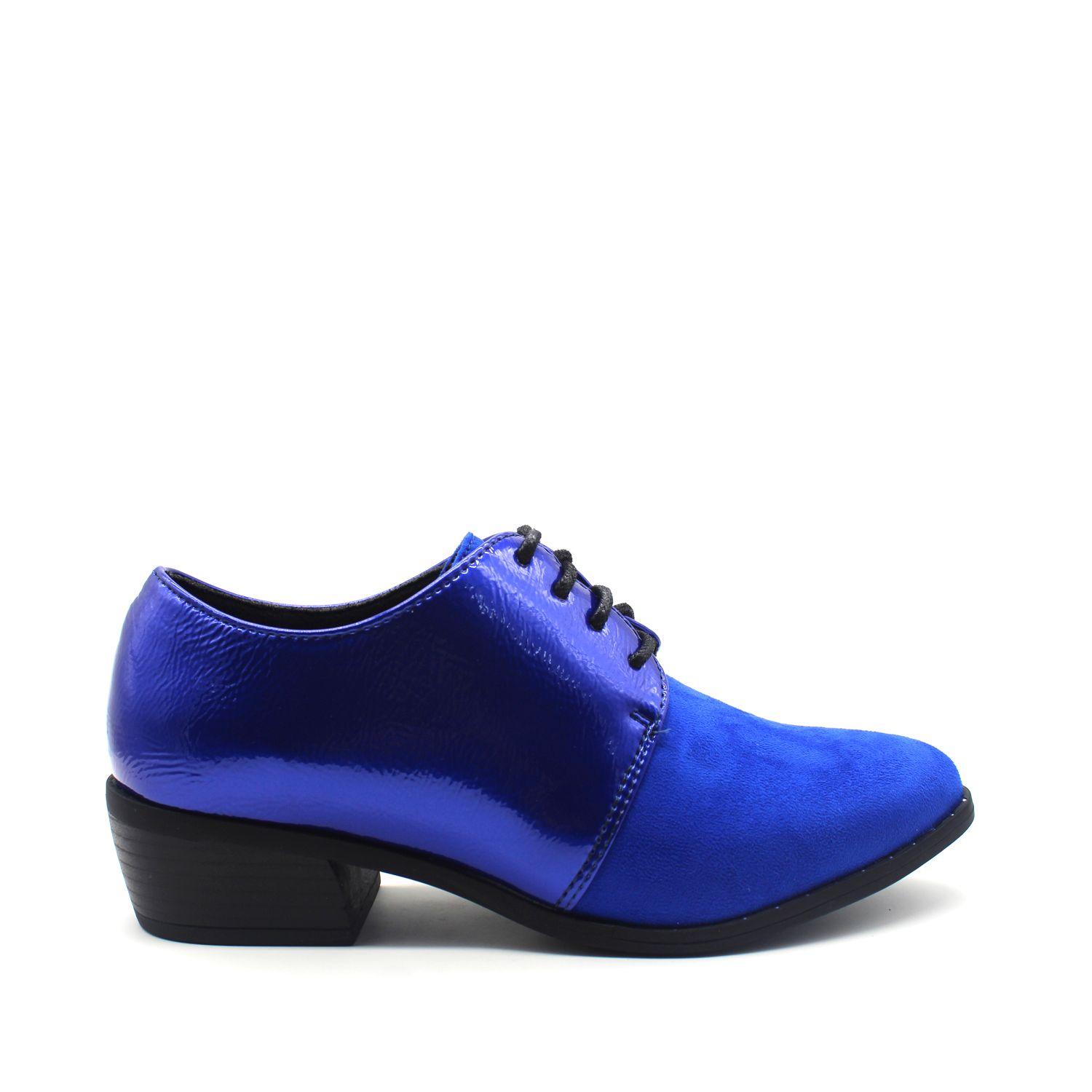 Zapato Azul Mujer C7263 Gotta-0