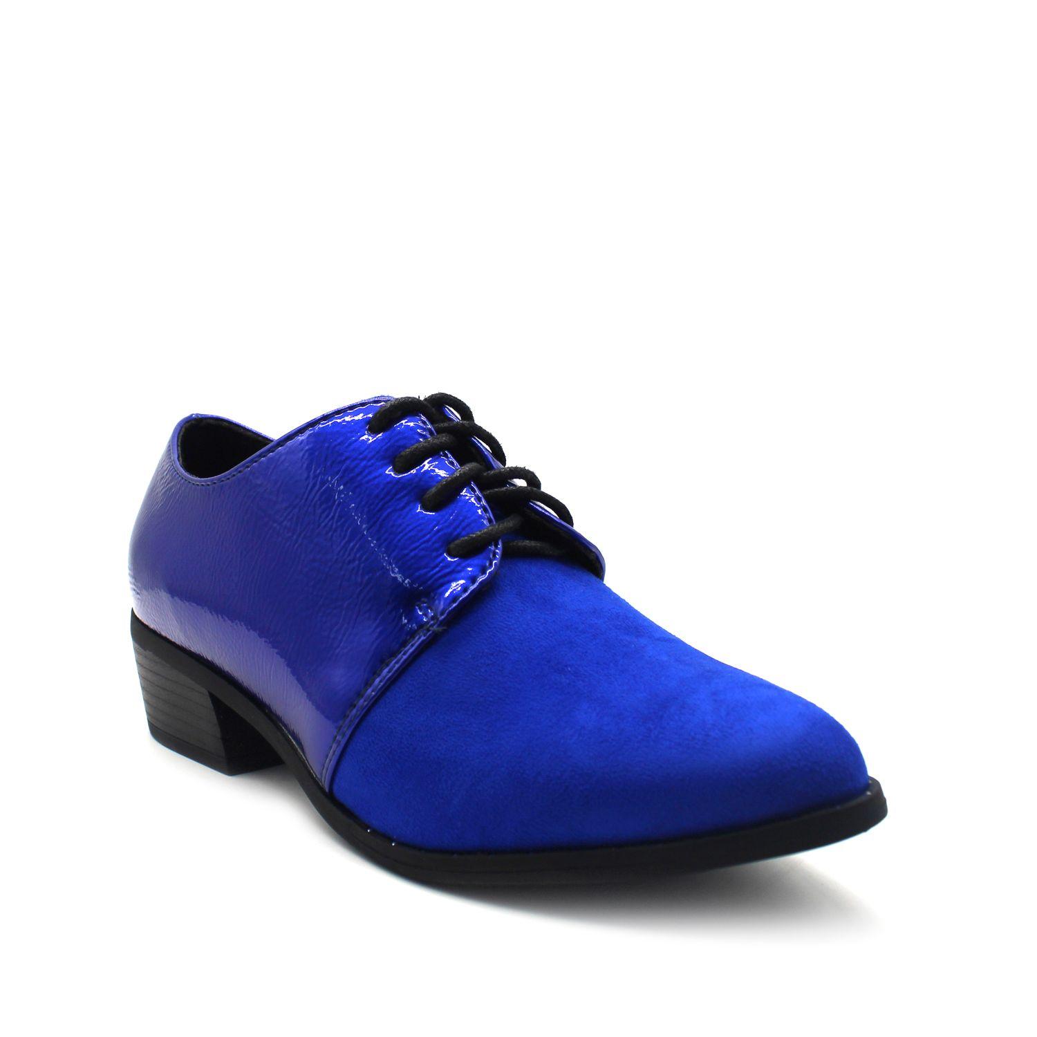 Zapato Azul Mujer C7263 Gotta-1