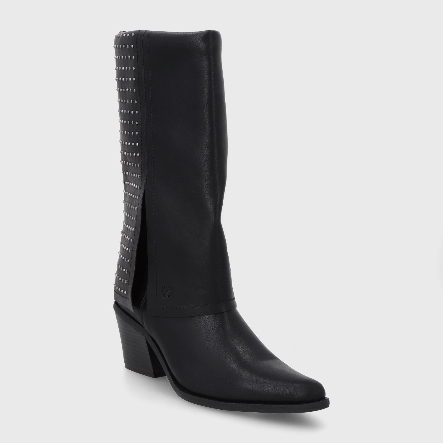 Bota Taco Negra Mujer 33769 Gotta-1