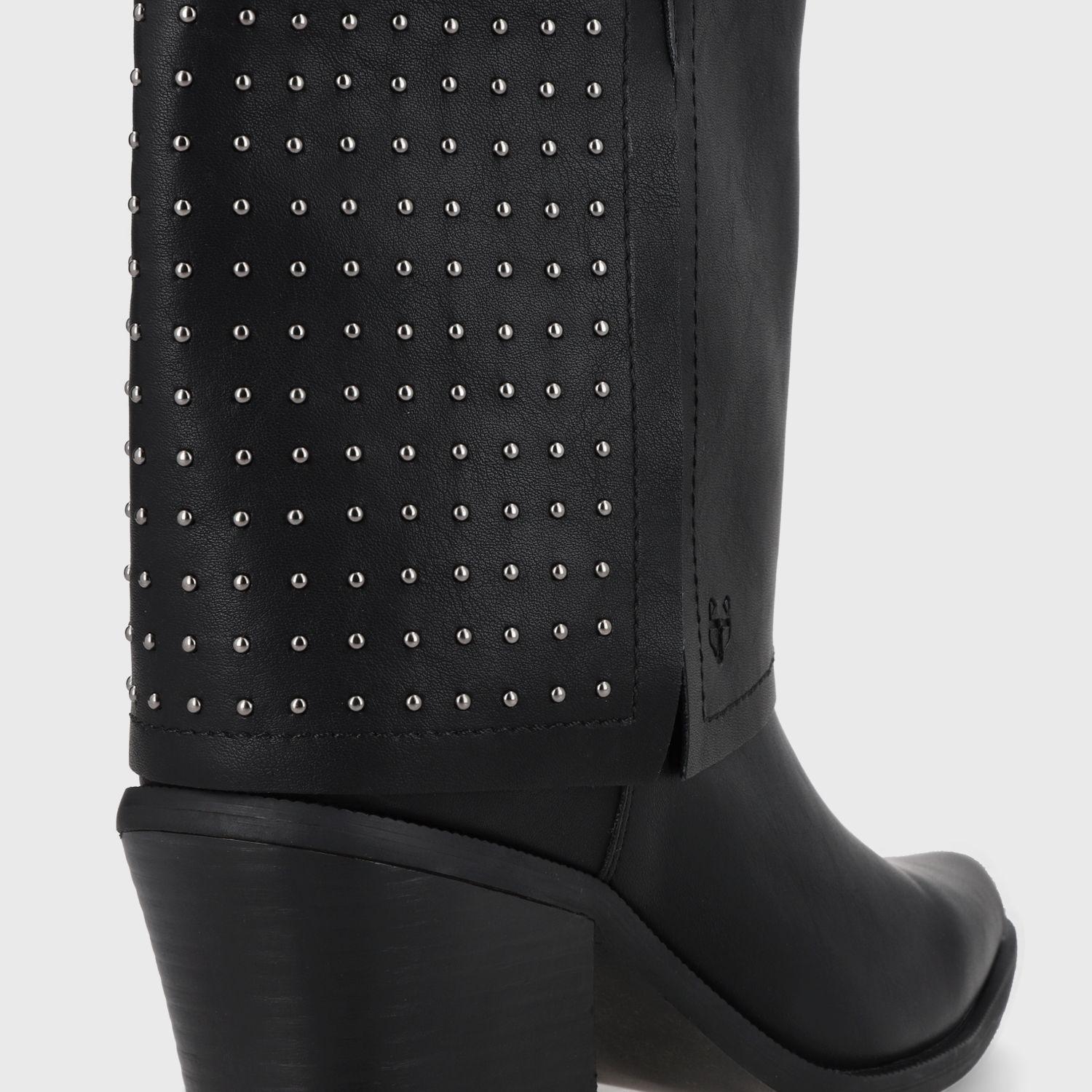 Bota Taco Negra Mujer 33769 Gotta-5