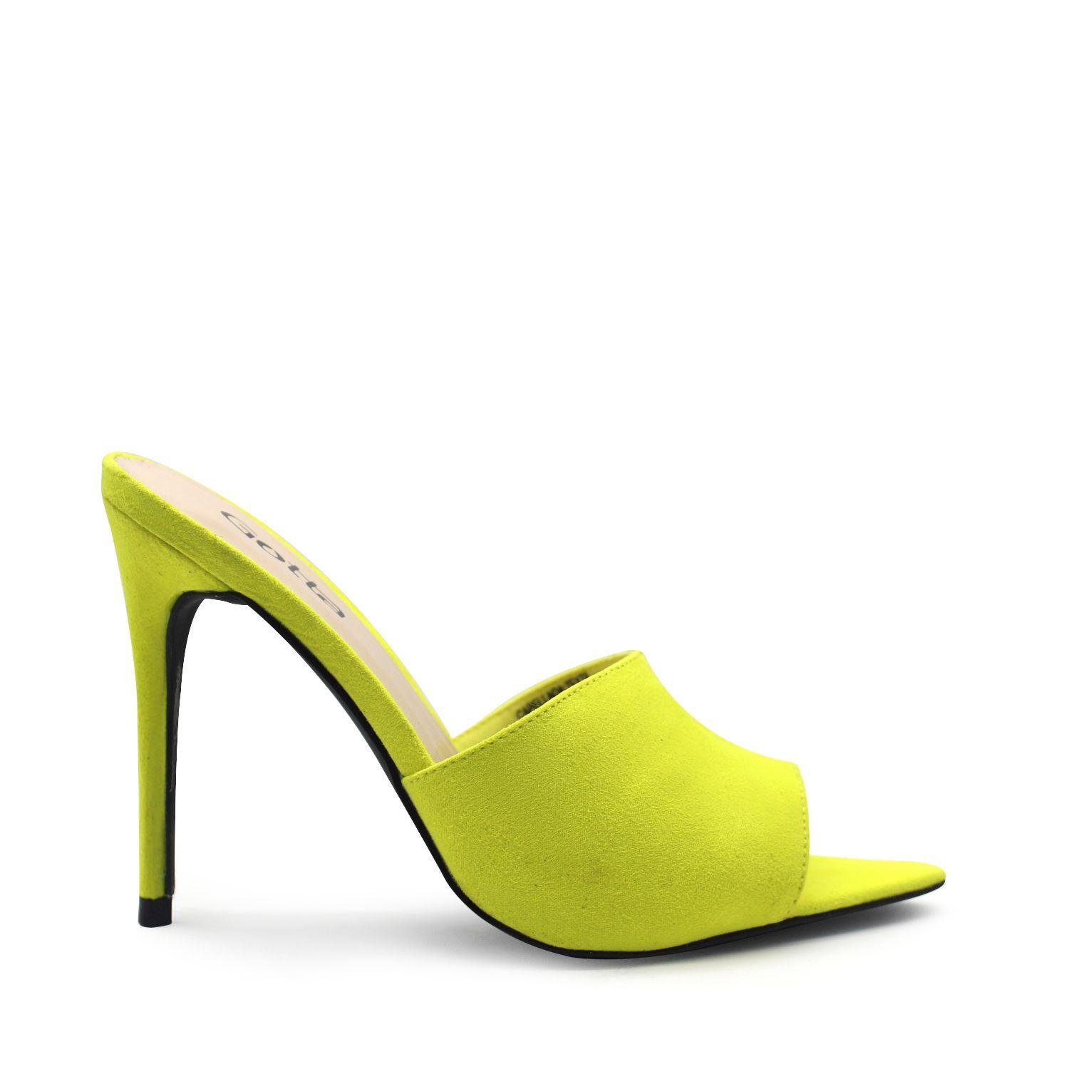 Sandalia Amarillo Fluor Mujer C6162 Gotta-0