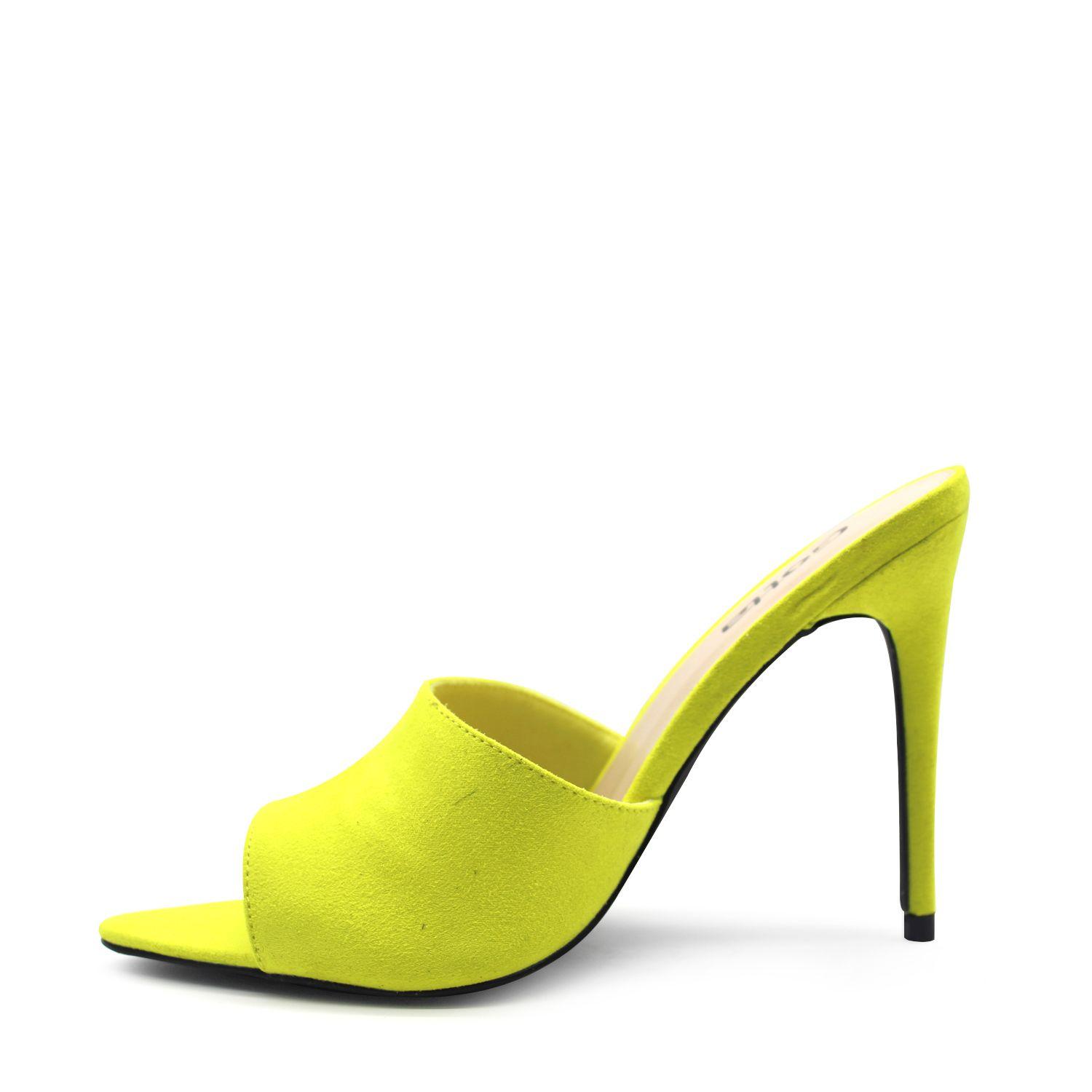 Sandalia Amarillo Fluor Mujer C6162 Gotta-3