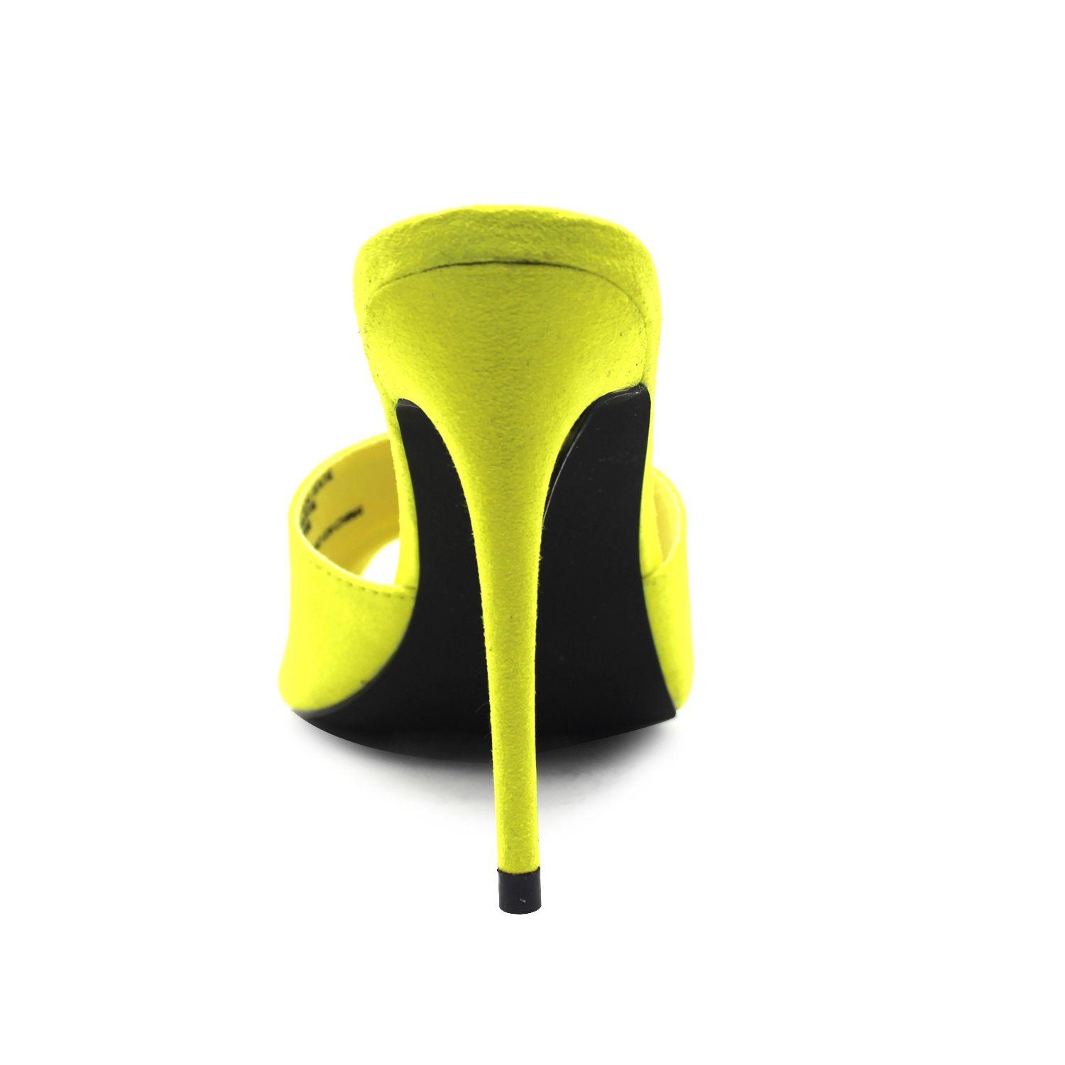 Sandalia Amarillo Fluor Mujer C6162 Gotta-4