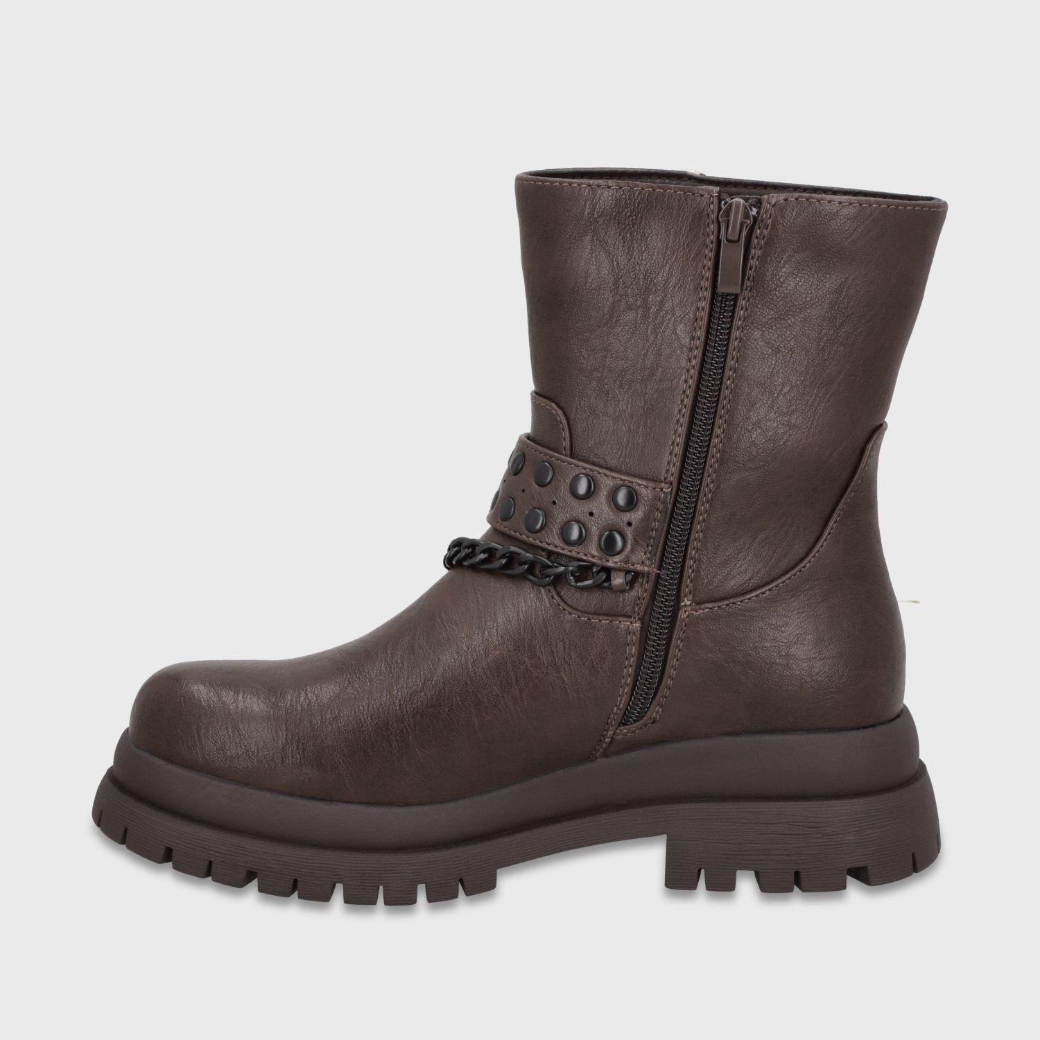 Botin Plataforma Café Mujer 6584153 Gotta-3