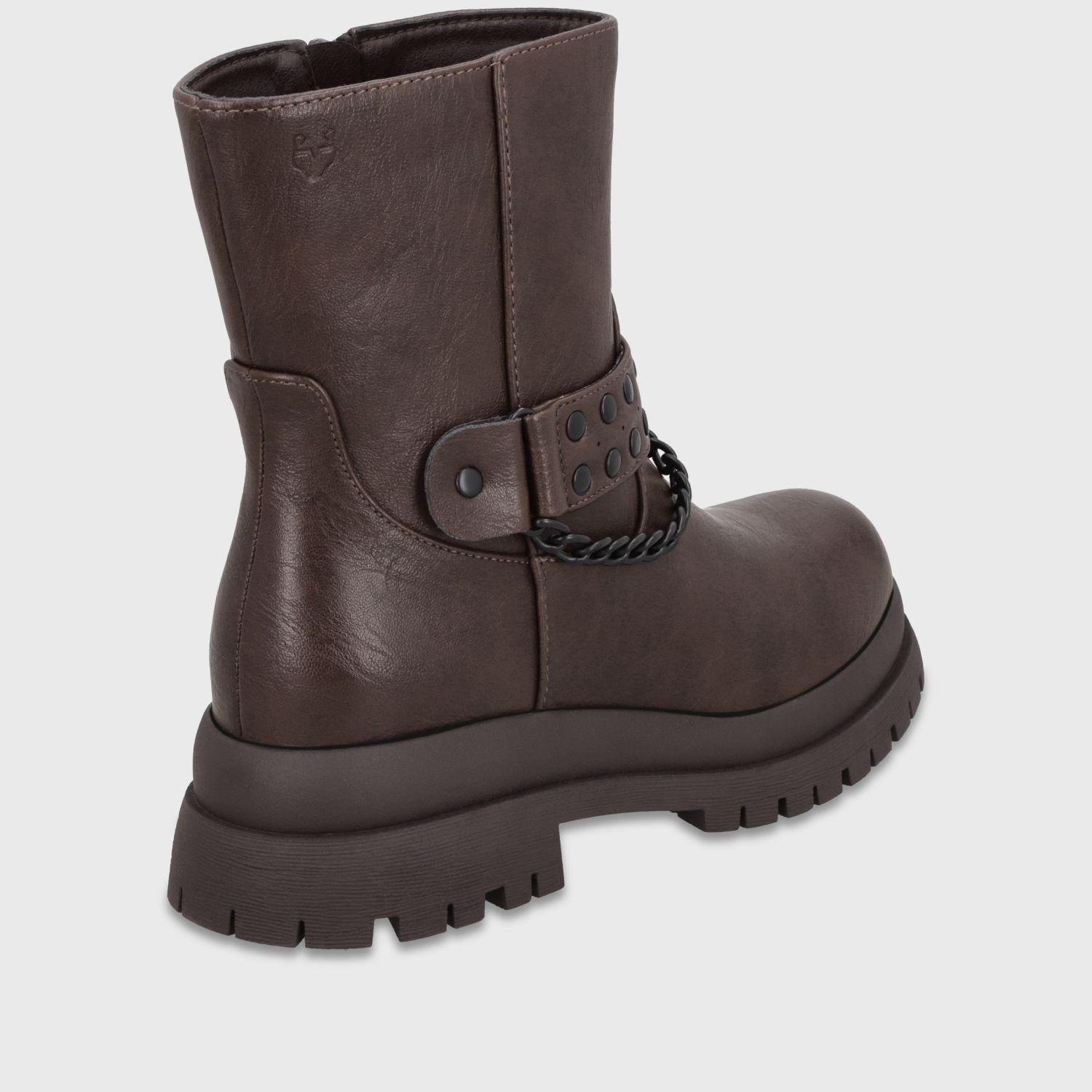 Botin Plataforma Café Mujer 6584153 Gotta-4