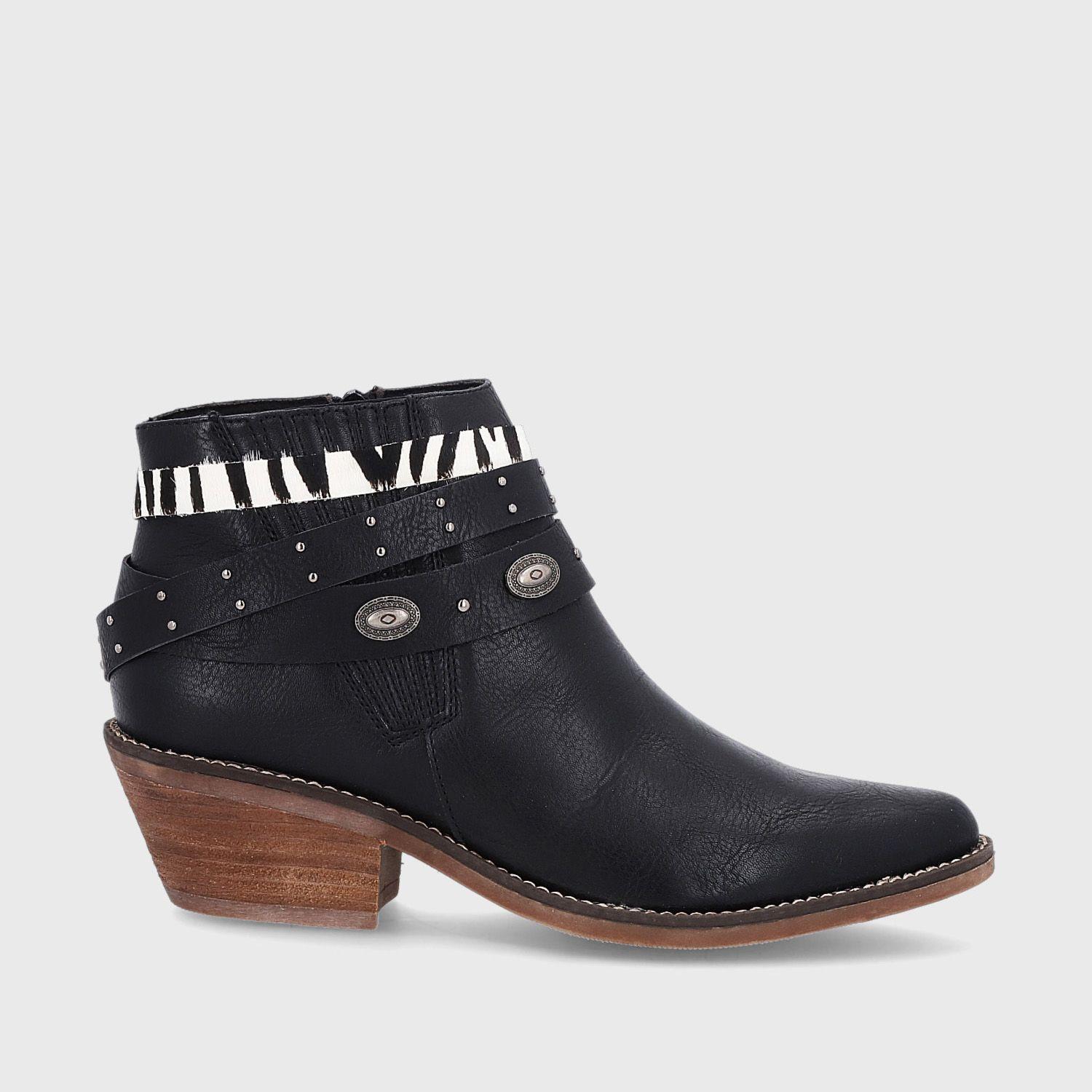 Botín Negro Mujer 23712 Gotta-0