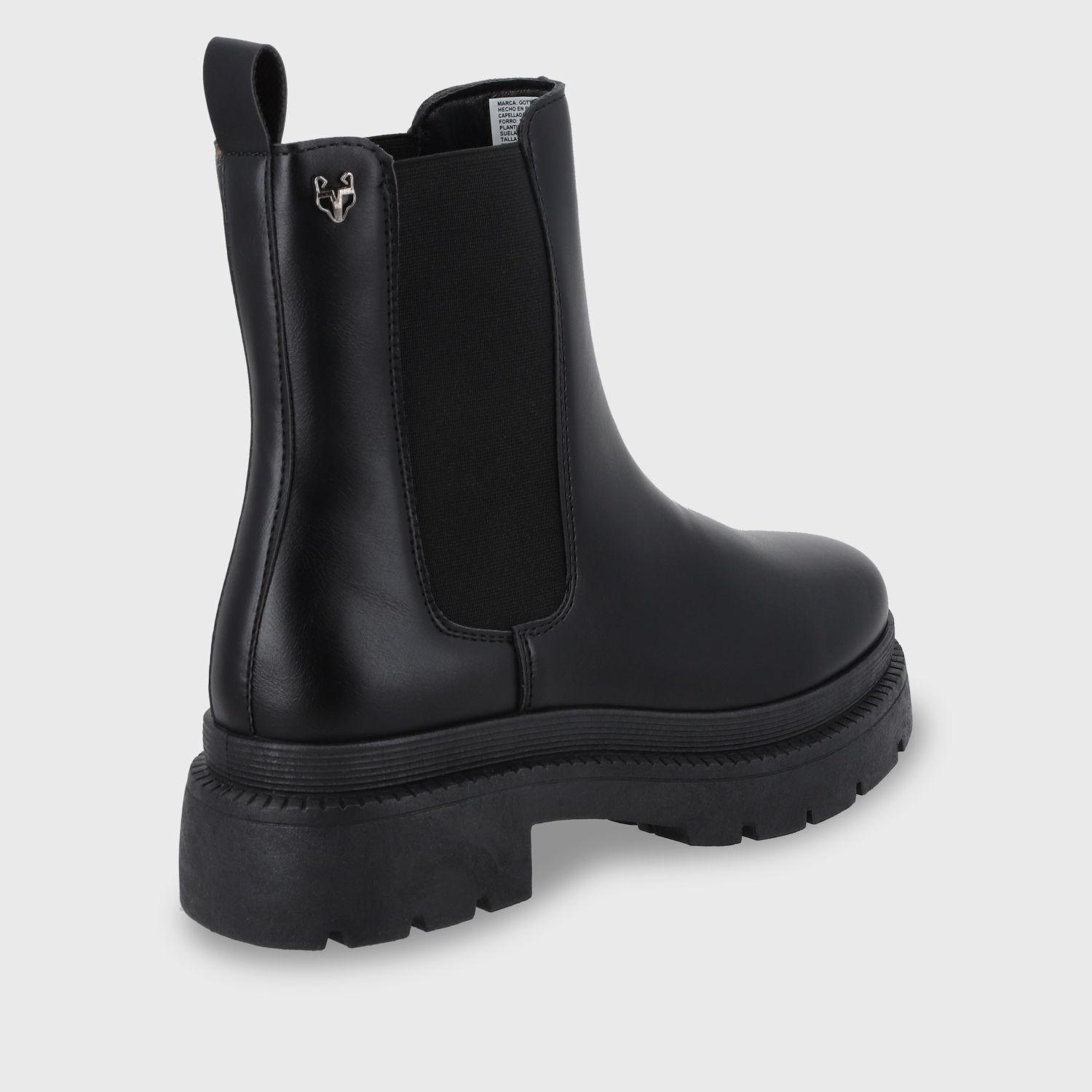 Botín Negro Mujer 48081 Gotta-2