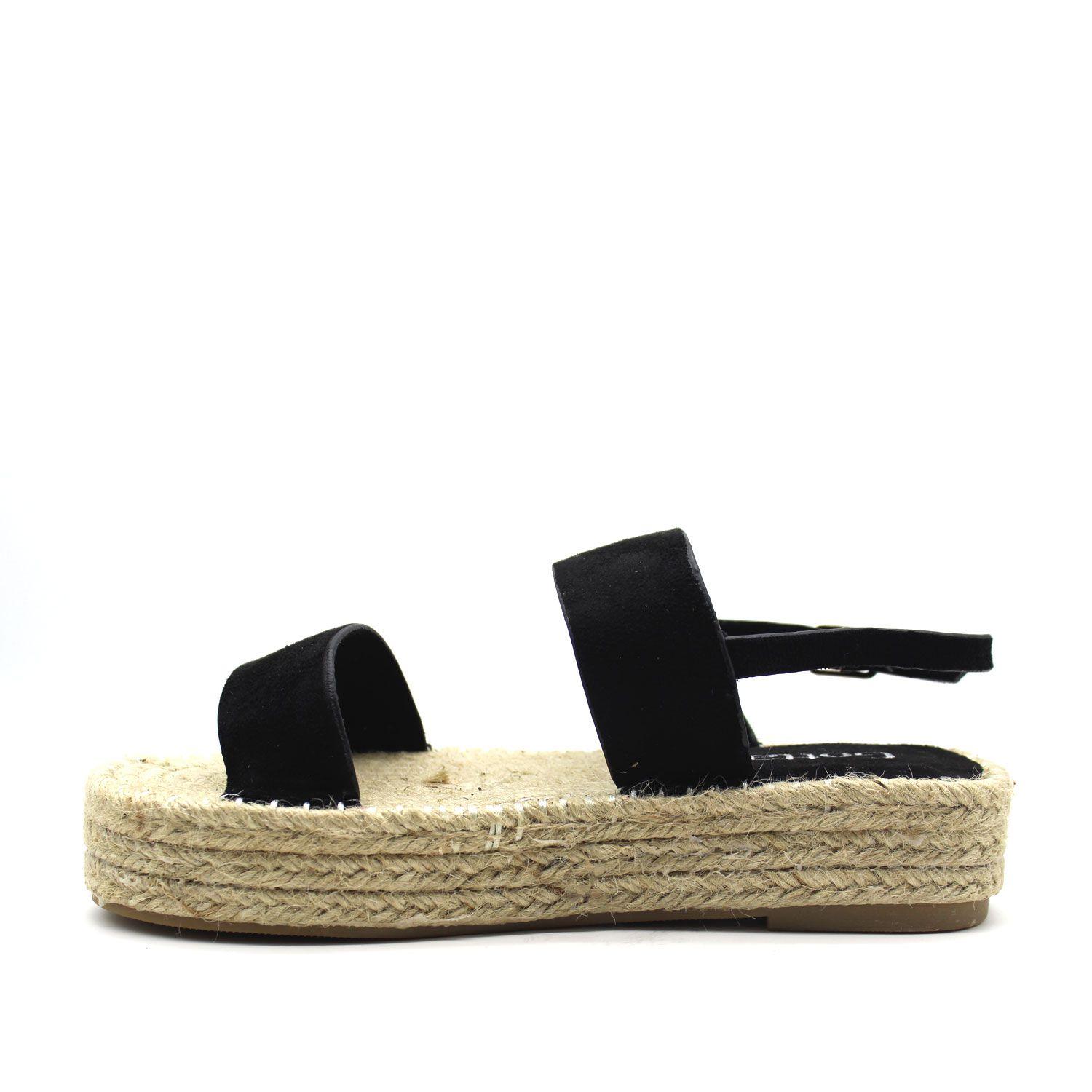 Sandalia Negra Mujer C5702 Gotta-3