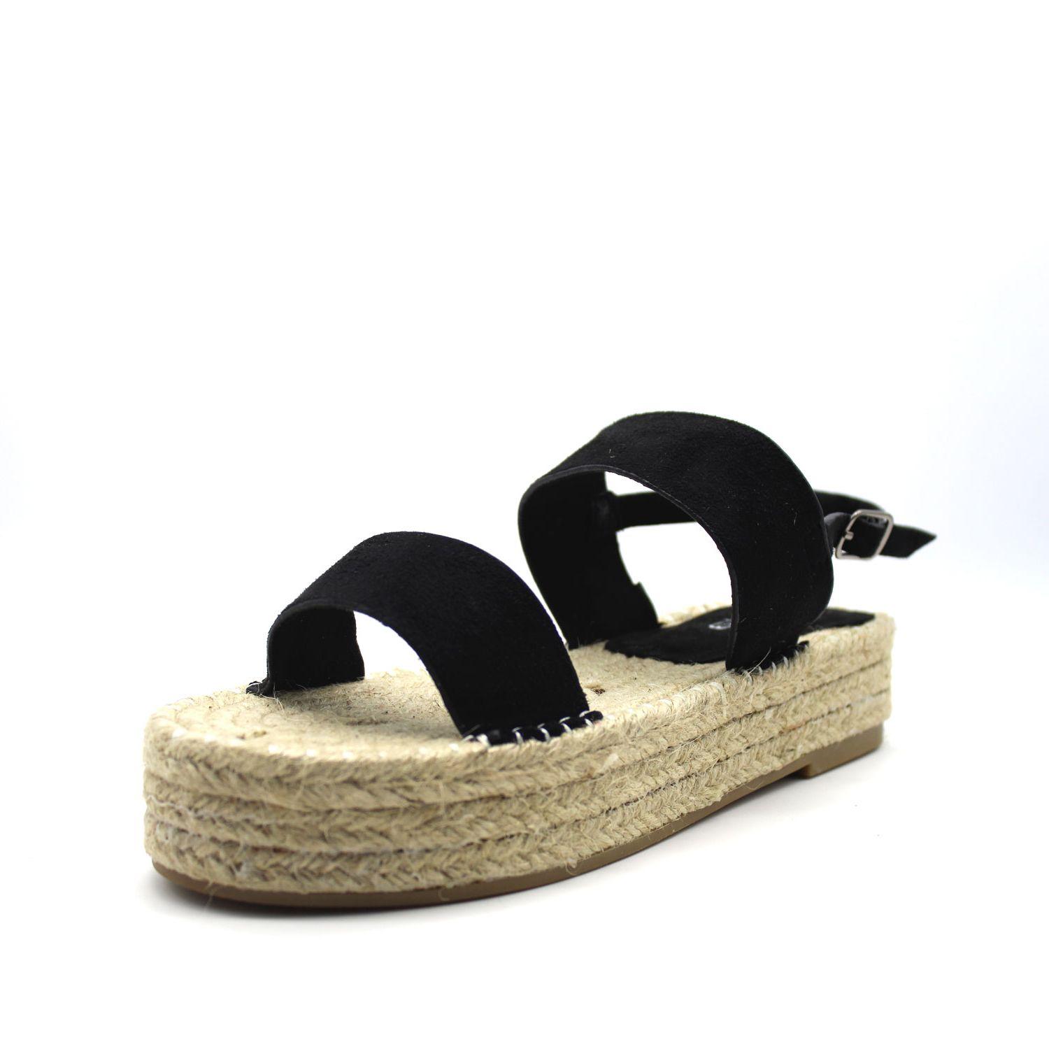 Sandalia Negra Mujer C5702 Gotta-4