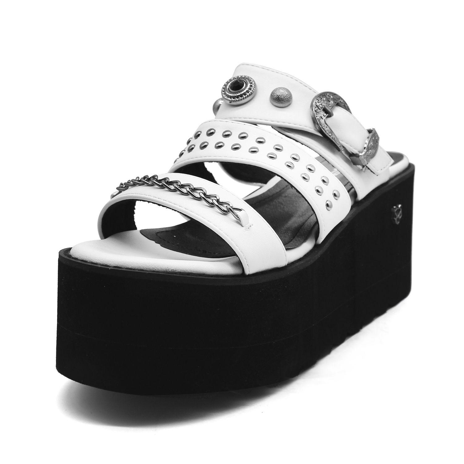 Sandalia Blanca Mujer 15621 Gotta-2