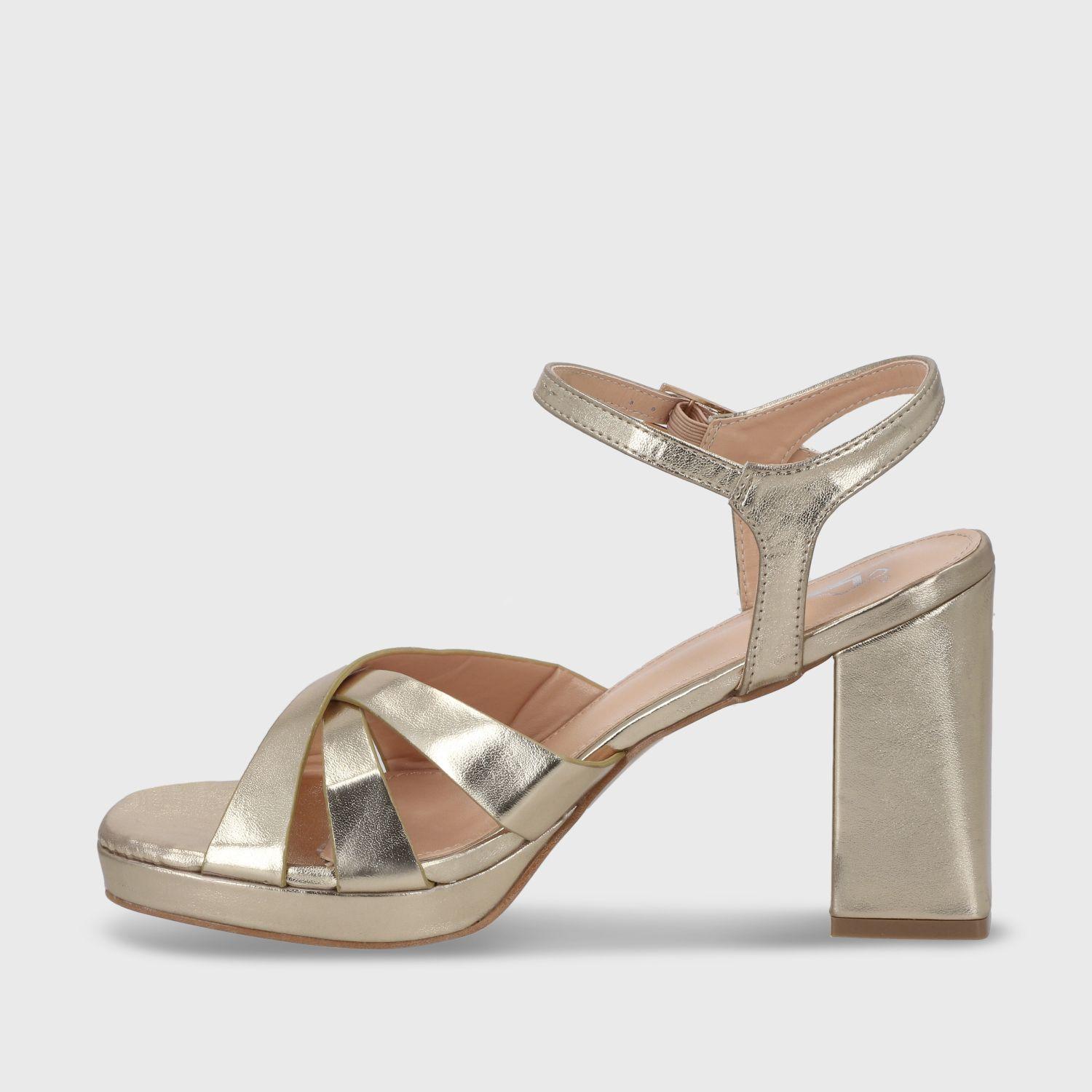 Sandalia Taco Cobre Mujer 45902 Gotta-3