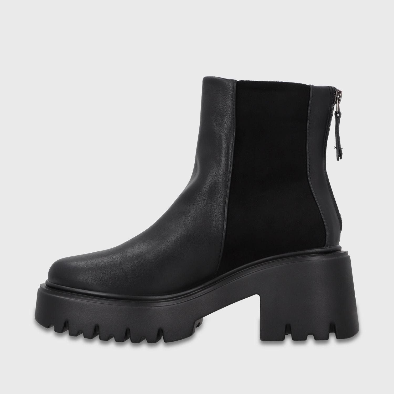 Botin Plataforma Negro Mujer 457541 Gotta-3