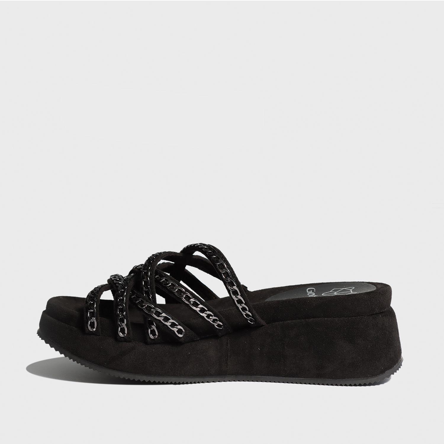 Sandalia Plataforma Negra Mujer 25890 Gotta-3