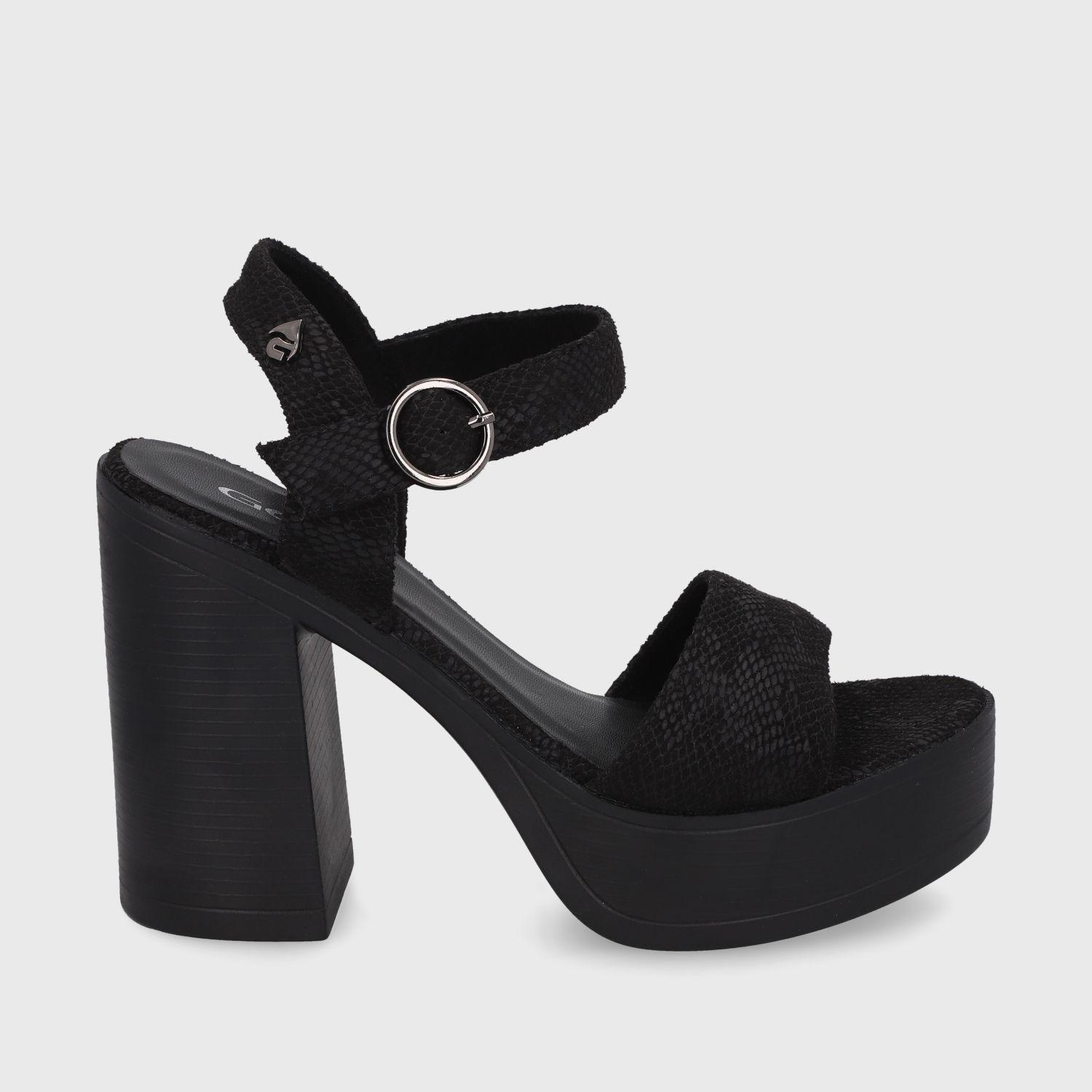 Sandalia Negra  Mujer 45961 Gotta-0