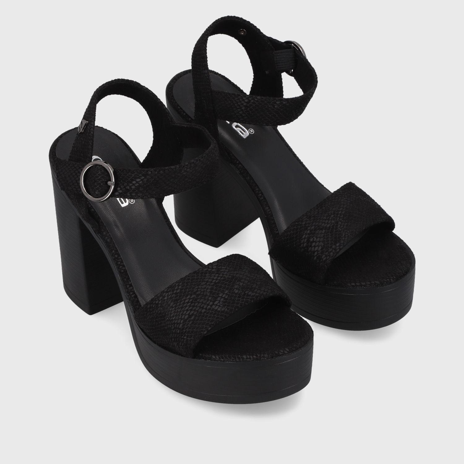 Sandalia Negra  Mujer 45961 Gotta-2