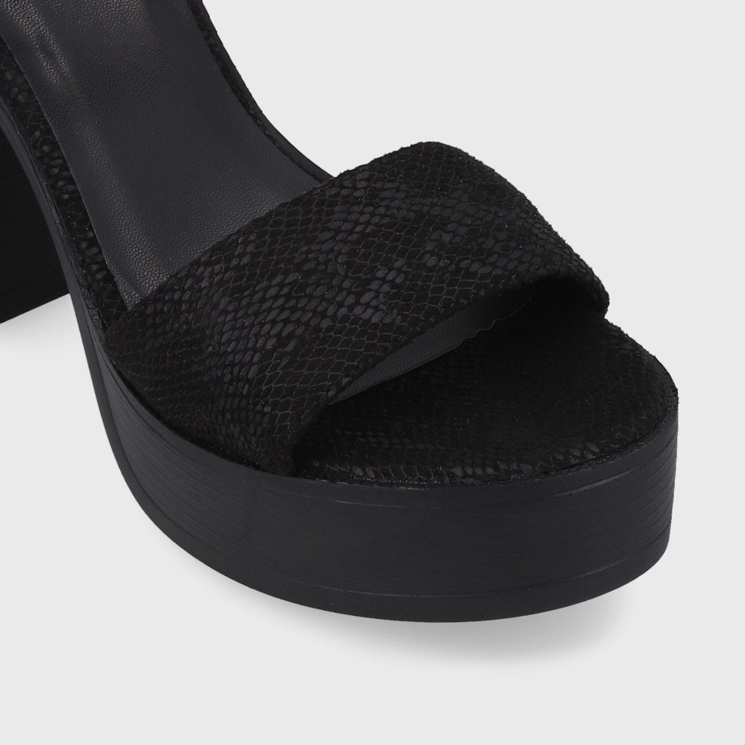 Sandalia Negra  Mujer 45961 Gotta-5