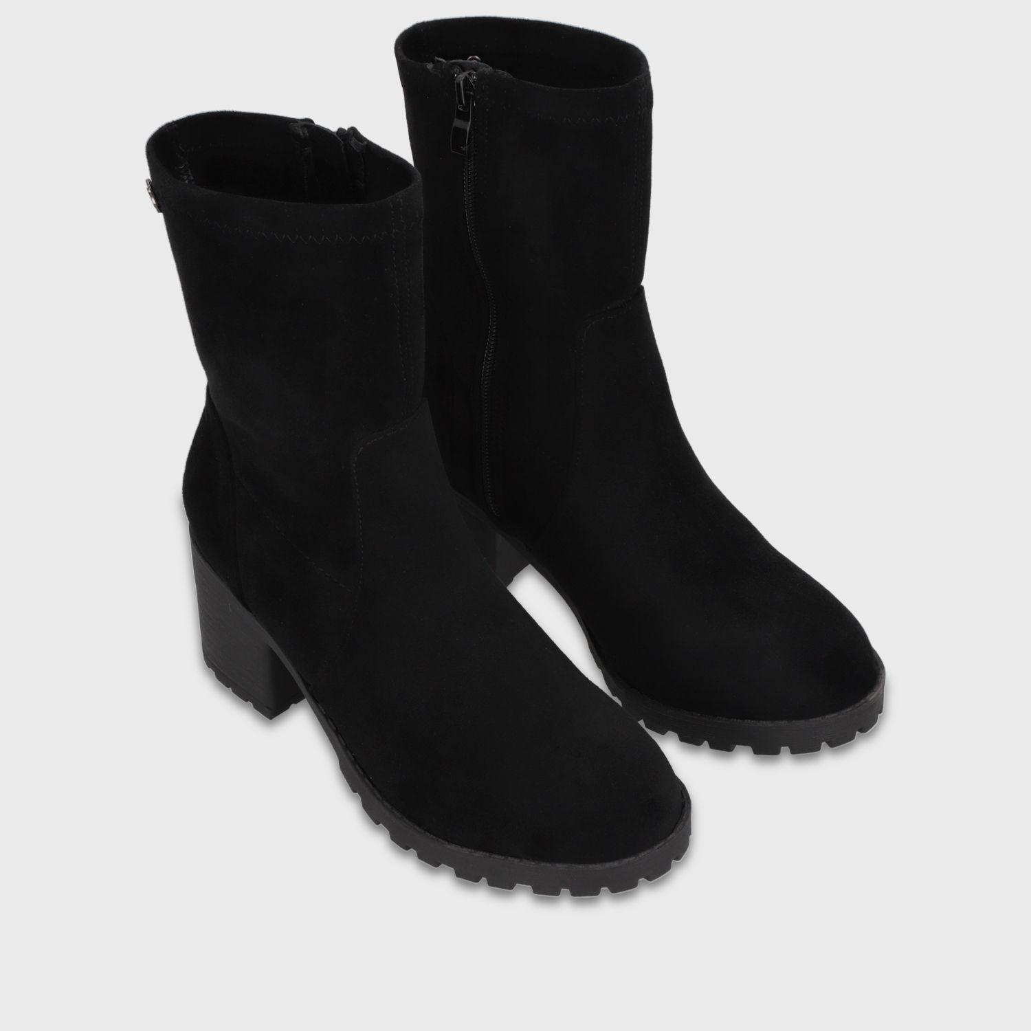 Botin Taco Negro Mujer 64191 Gotta-2