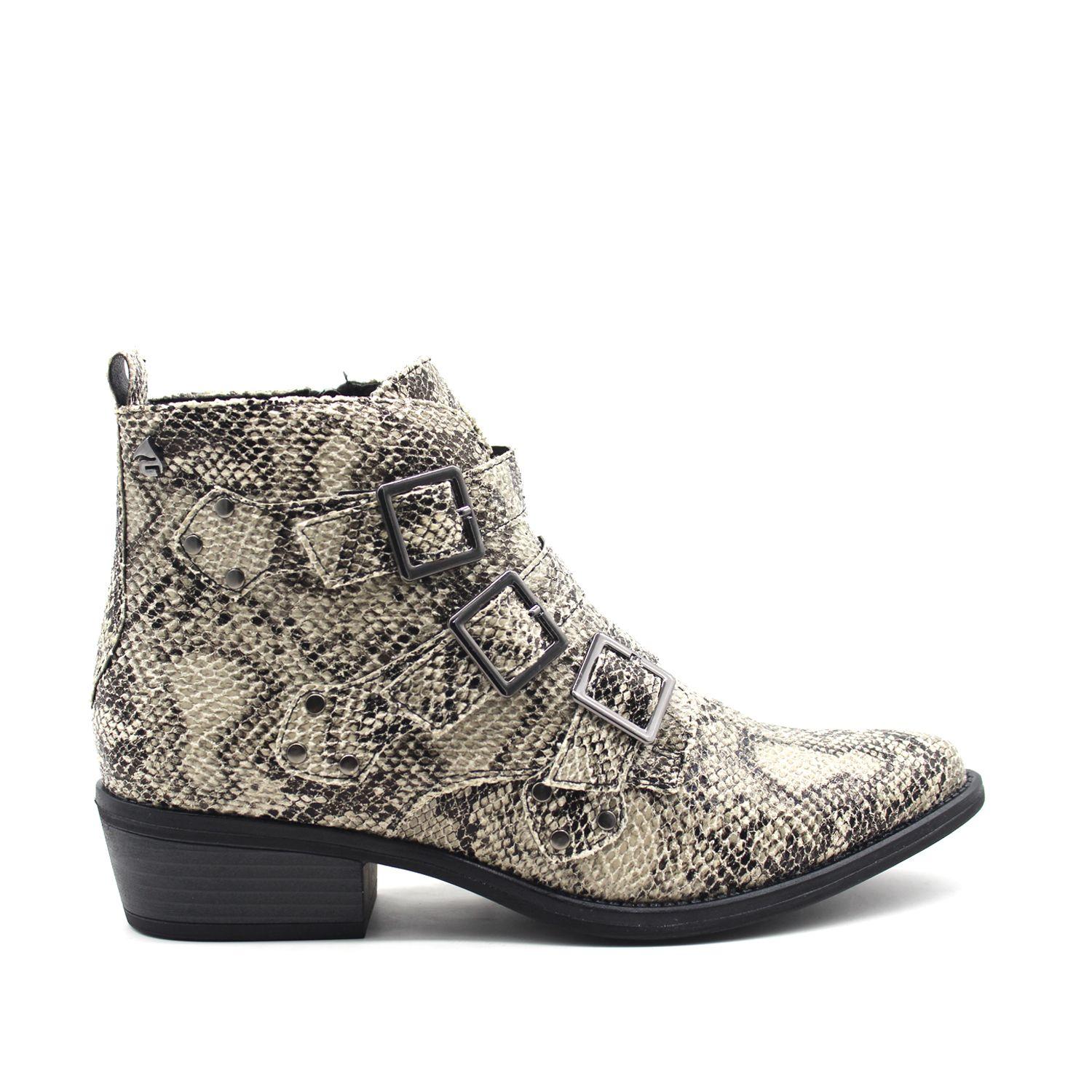 Botín Animal Print Mujer C7310 Gotta-0
