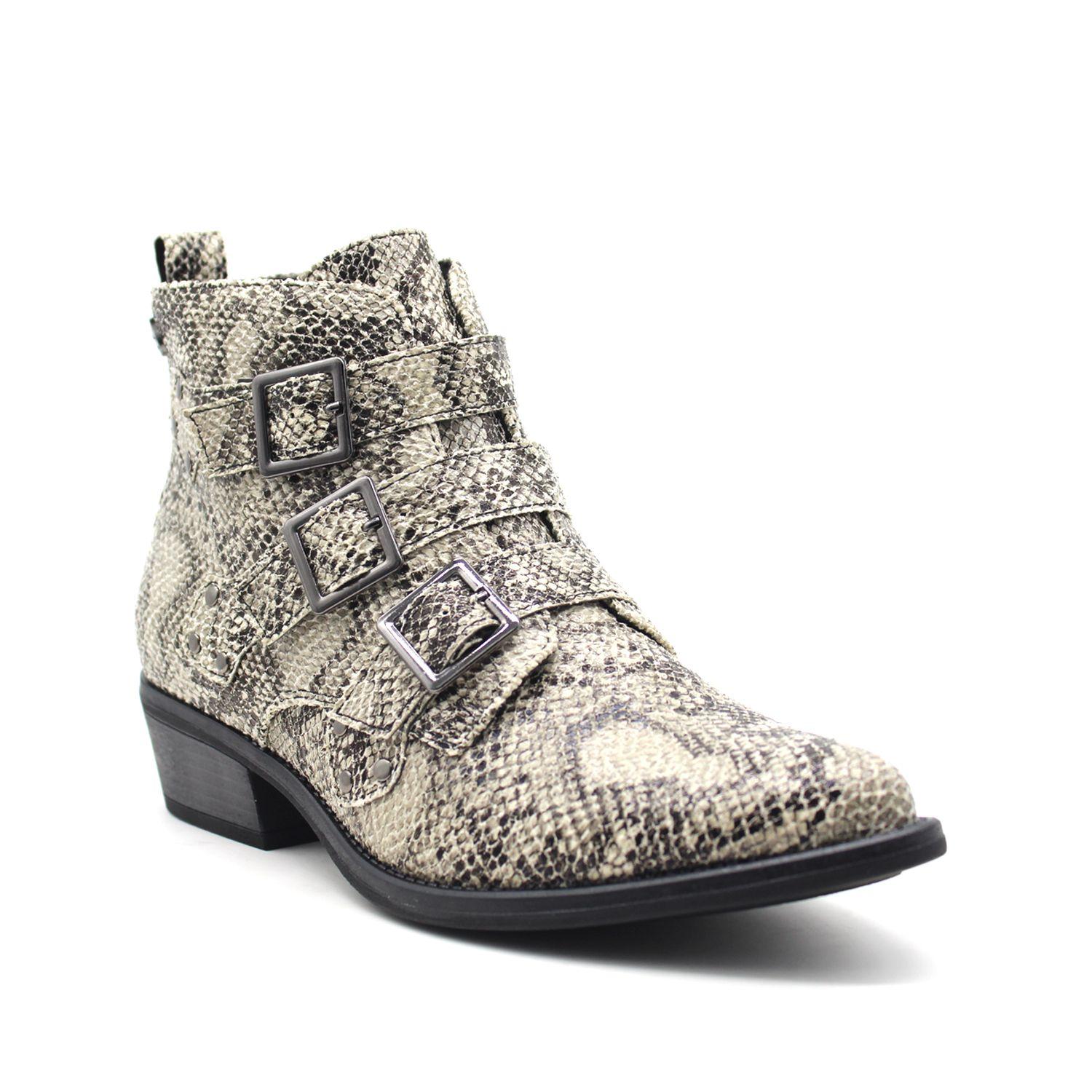 Botín Animal Print Mujer C7310 Gotta-1