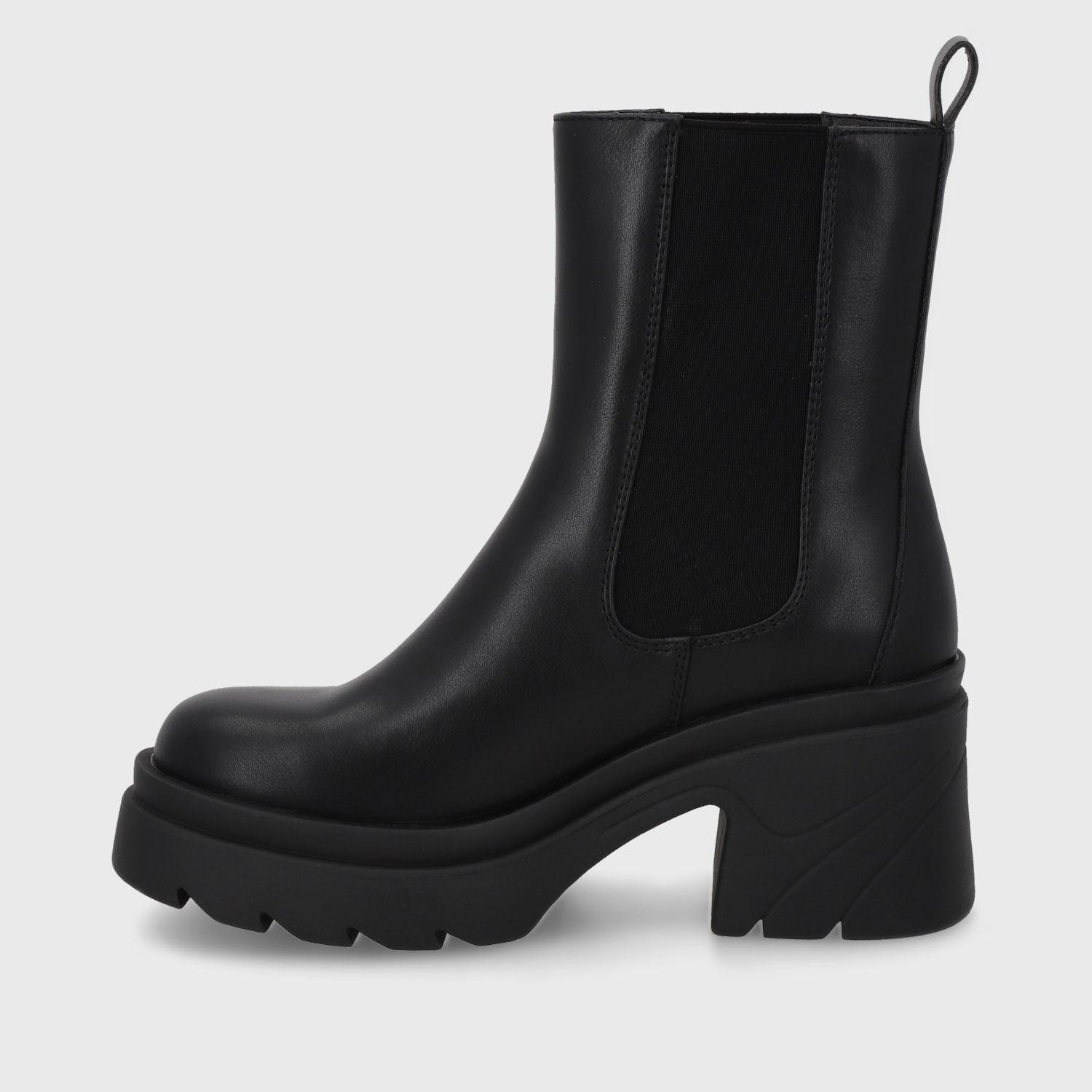 Botín Plataforma Negro Mujer 26081 Gotta-3