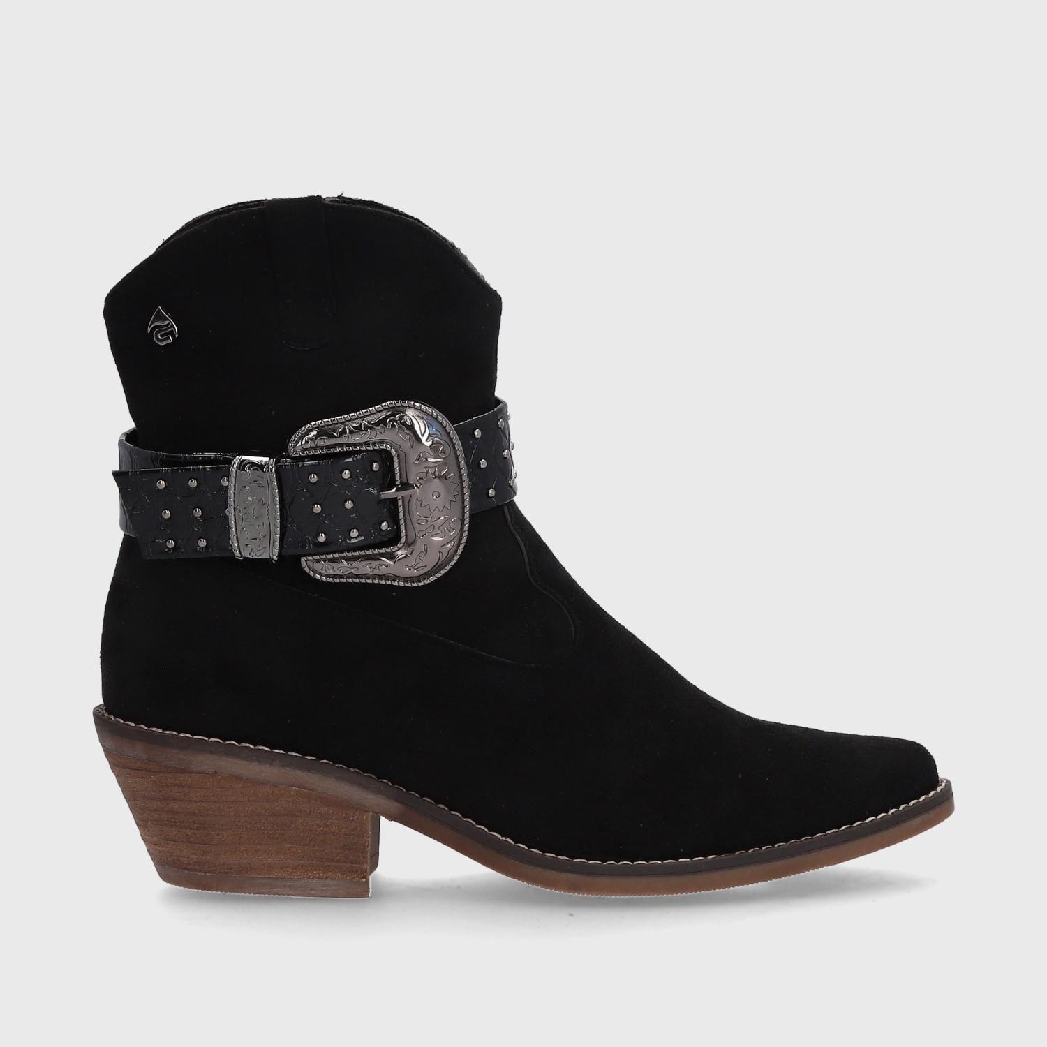 Botín Negro Mujer 23711 Gotta-0
