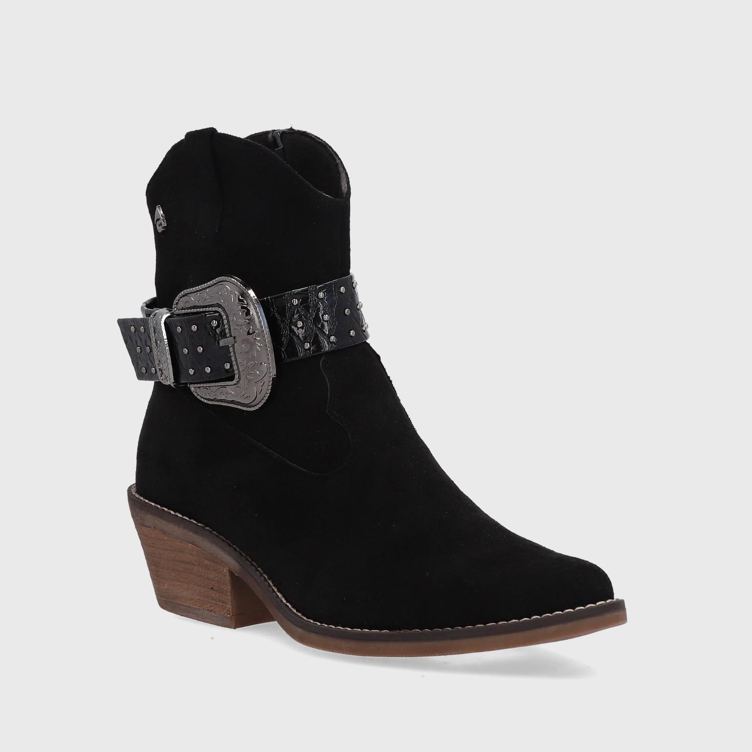 Botín Negro Mujer 23711 Gotta-1