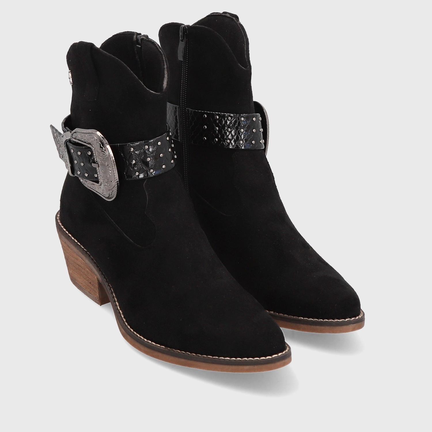 Botín Negro Mujer 23711 Gotta-2