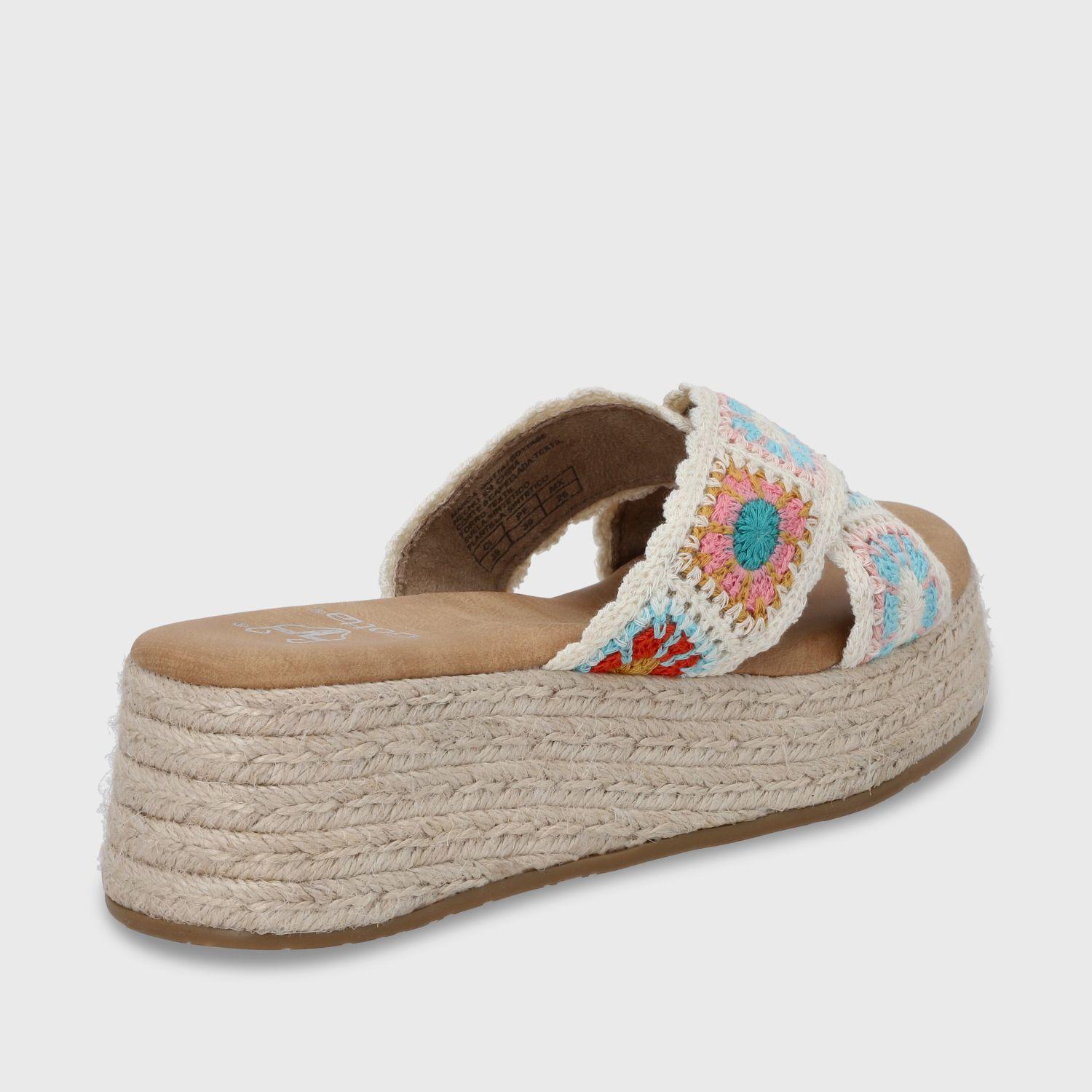 Sandalia Plataforma Multicolor Mujer 55970 Gotta-4